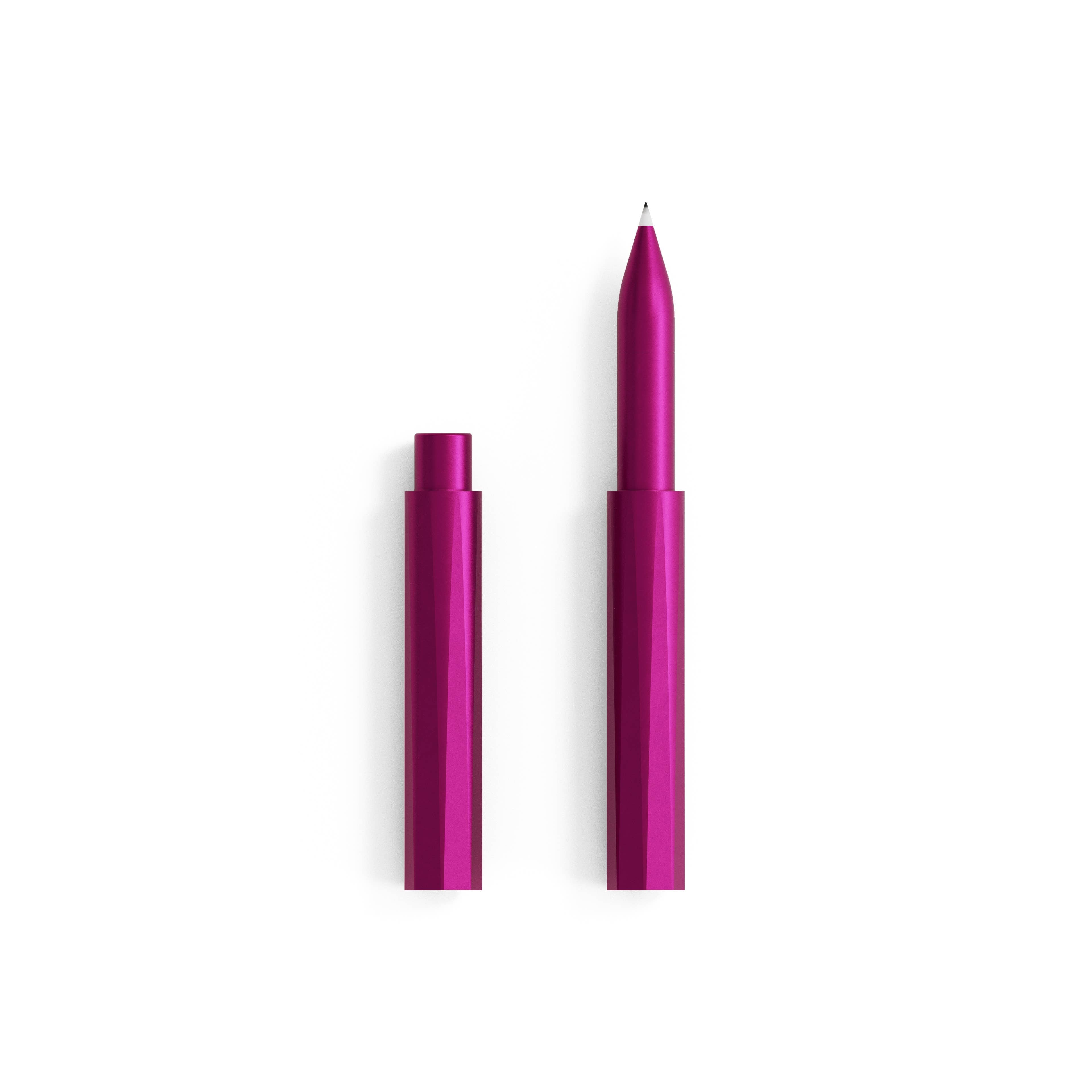 The Wren | Refillable Writing Pen | Raspberry