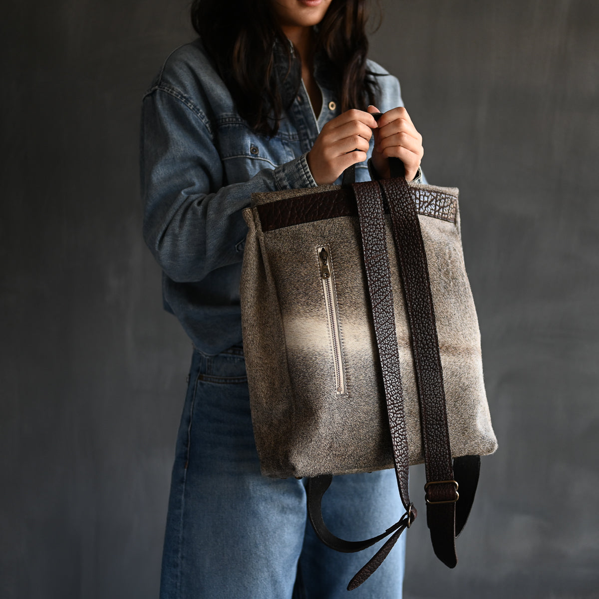 Artisan Backpack LE | Dover Hair Hide Center-cut