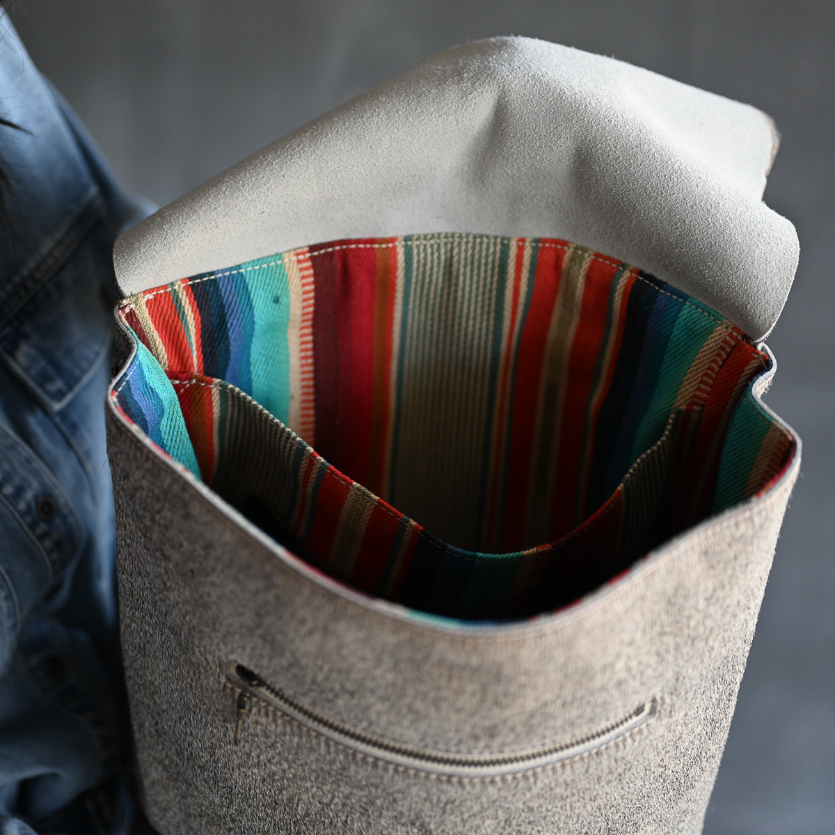 Artisan Backpack LE | Dover Hair Hide Center-cut