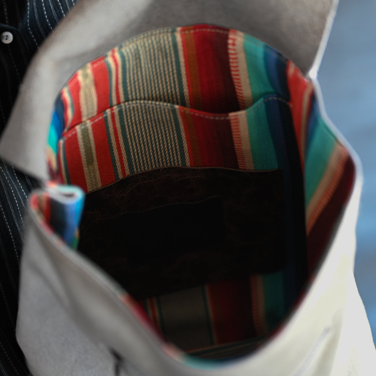 Artisan Backpack LE | Pearl Hair Hide with Mocha Strap