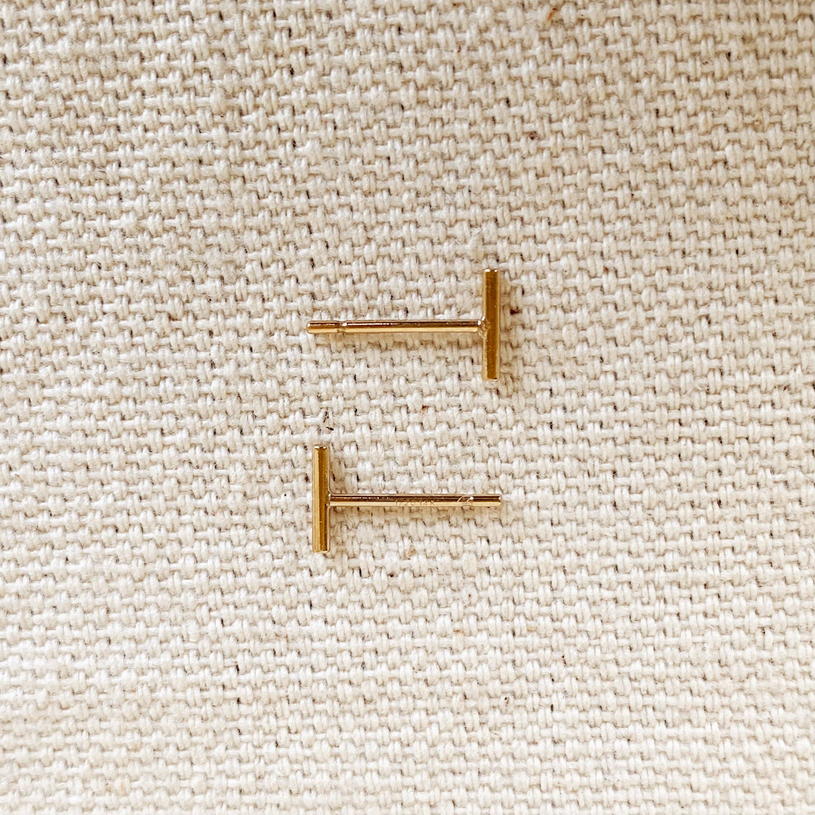 Petite Bar Studs