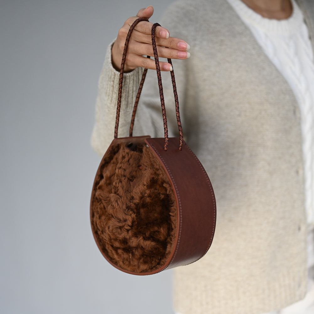 Joi Bag LE | Teddy Brown Shearling