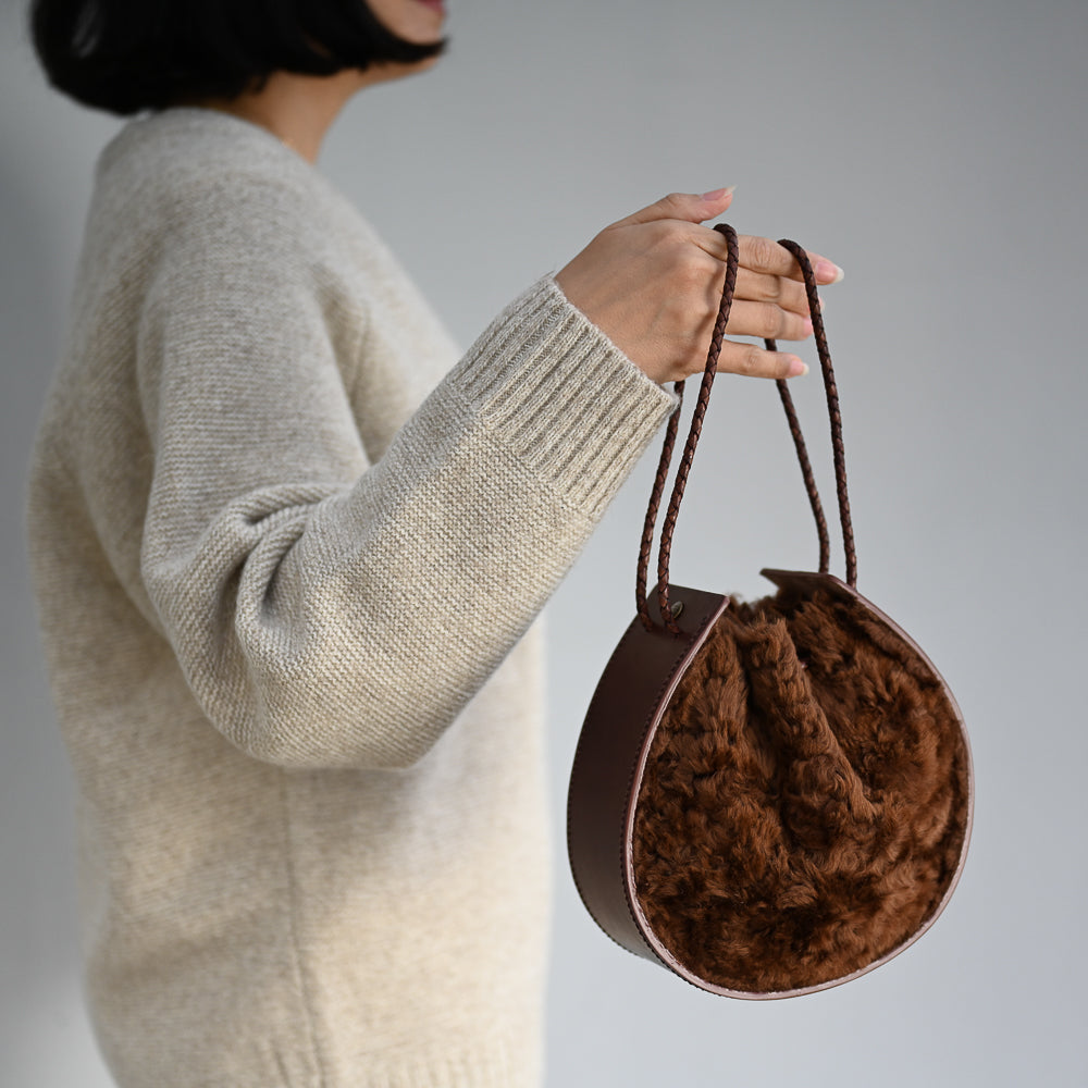 Joi Bag LE | Teddy Brown Shearling