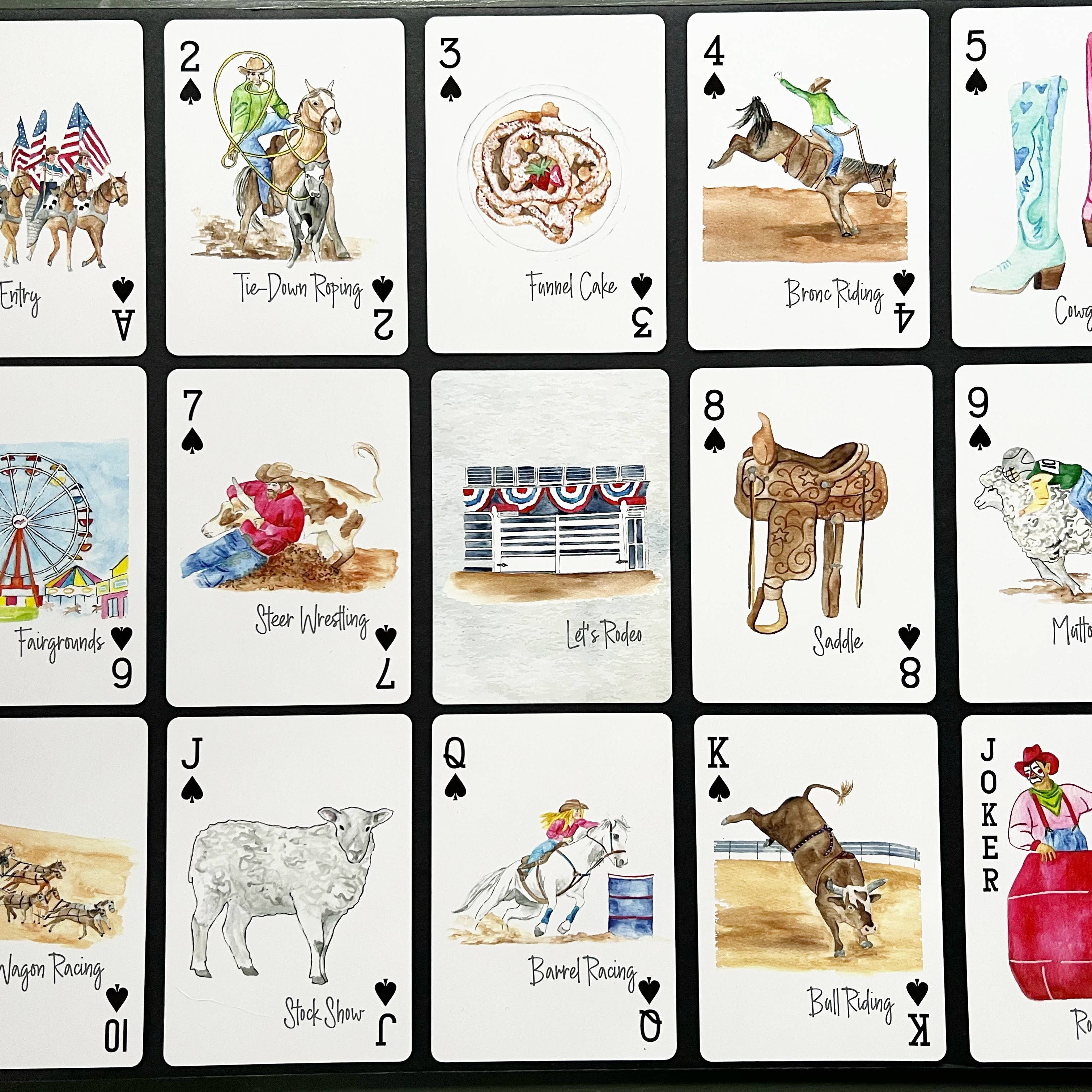Let's Rodeo | Playing Cards