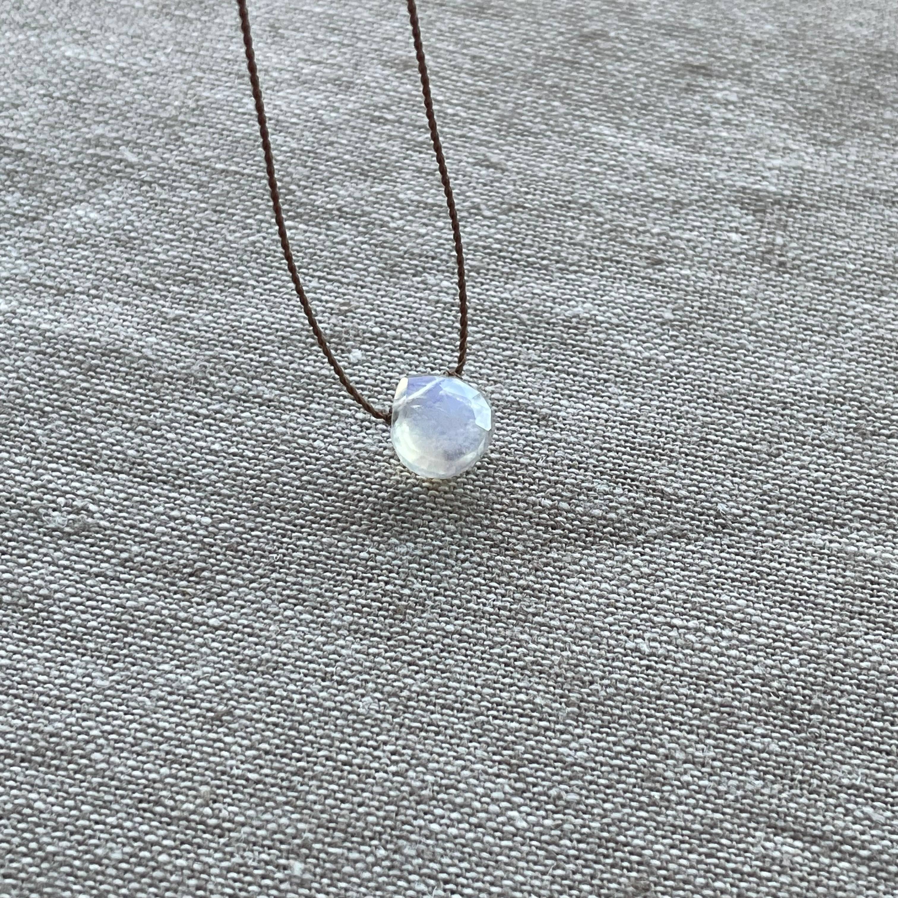 Rainbow Moonstone Necklace | New Beginnings