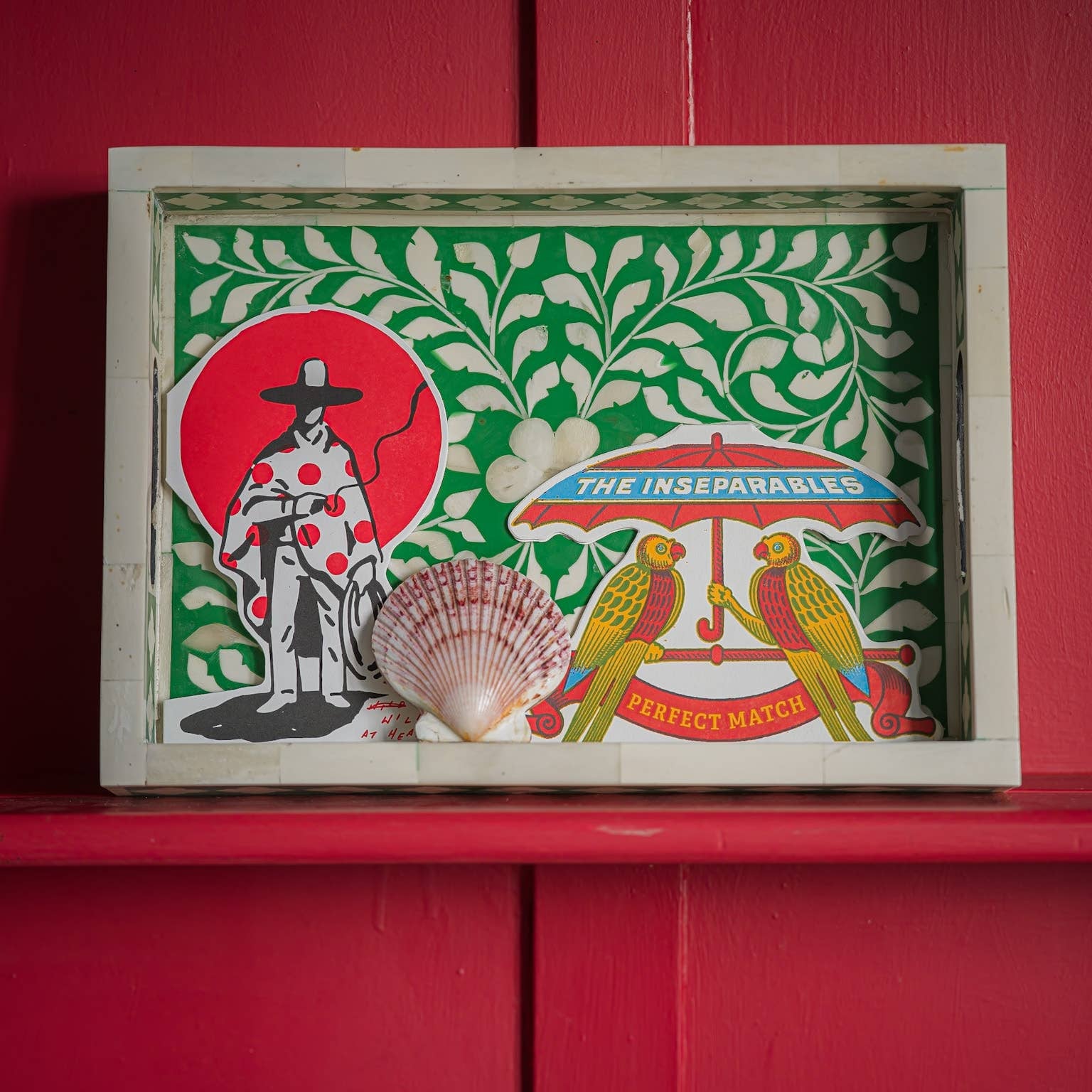 Wild At Heart Saint No | Cut-Out Greeting Card