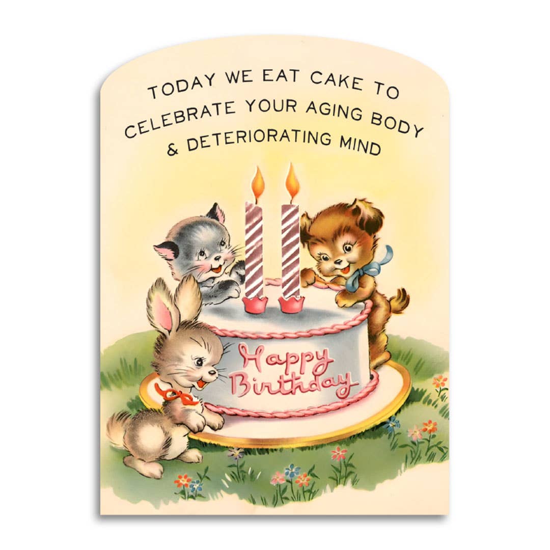 Today We Eat Cake | Birthday Card