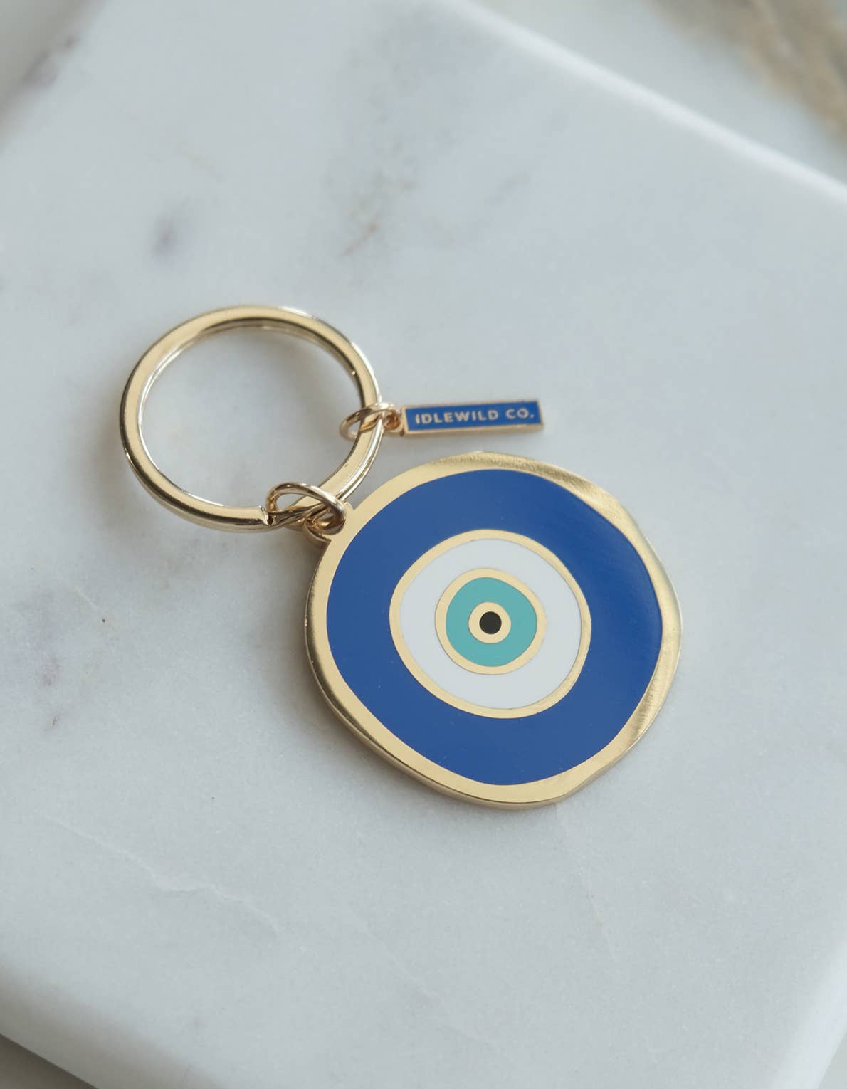 Enamel Keychain | Evil Eye