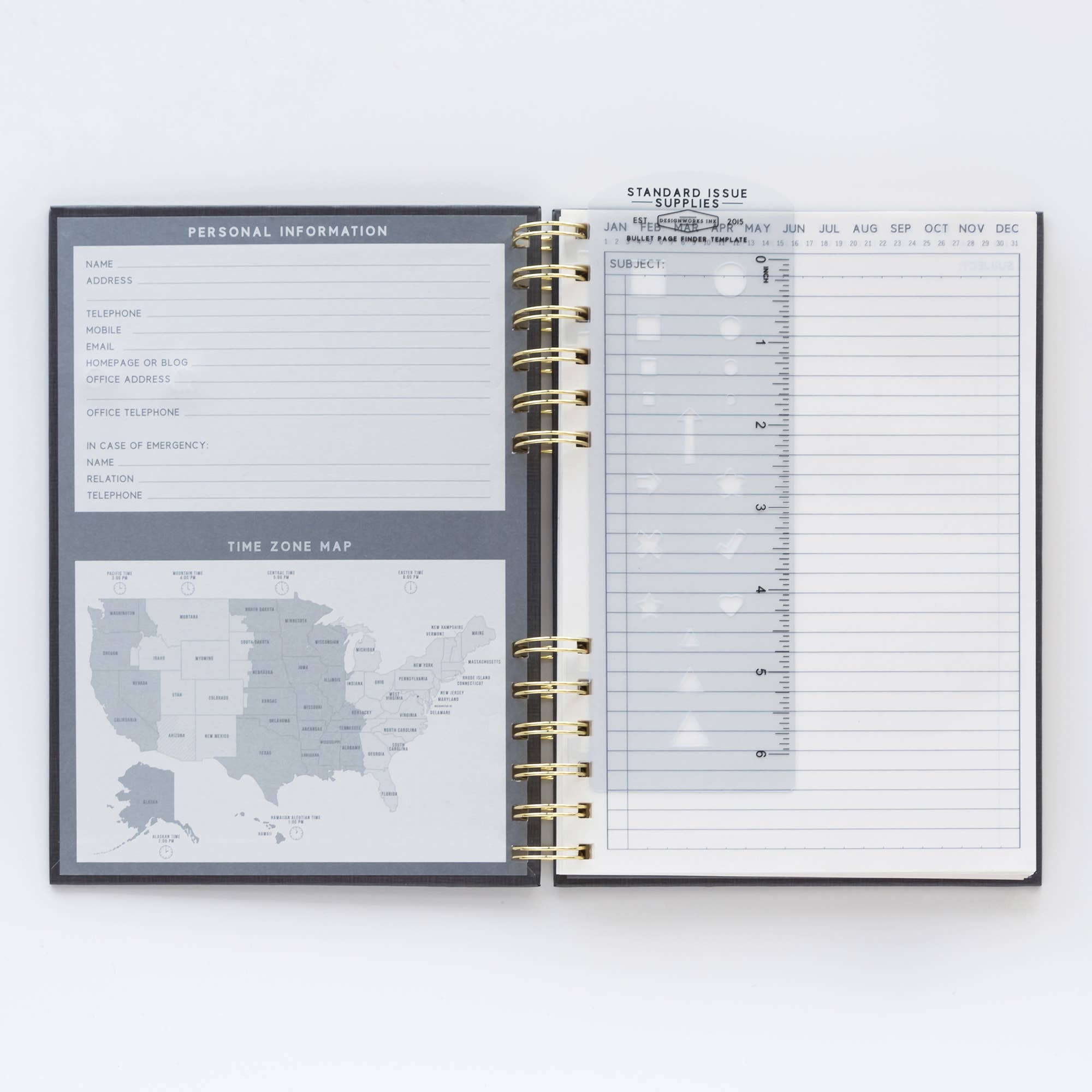 Standard Issue No. 12 Journal | Black