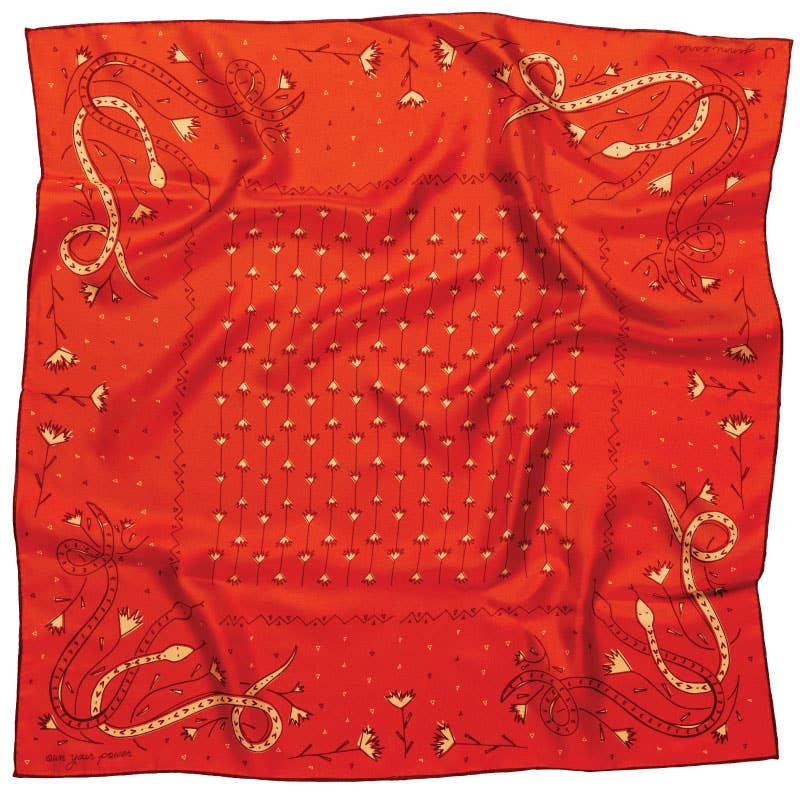 Own Your Power' | Silk Scarf