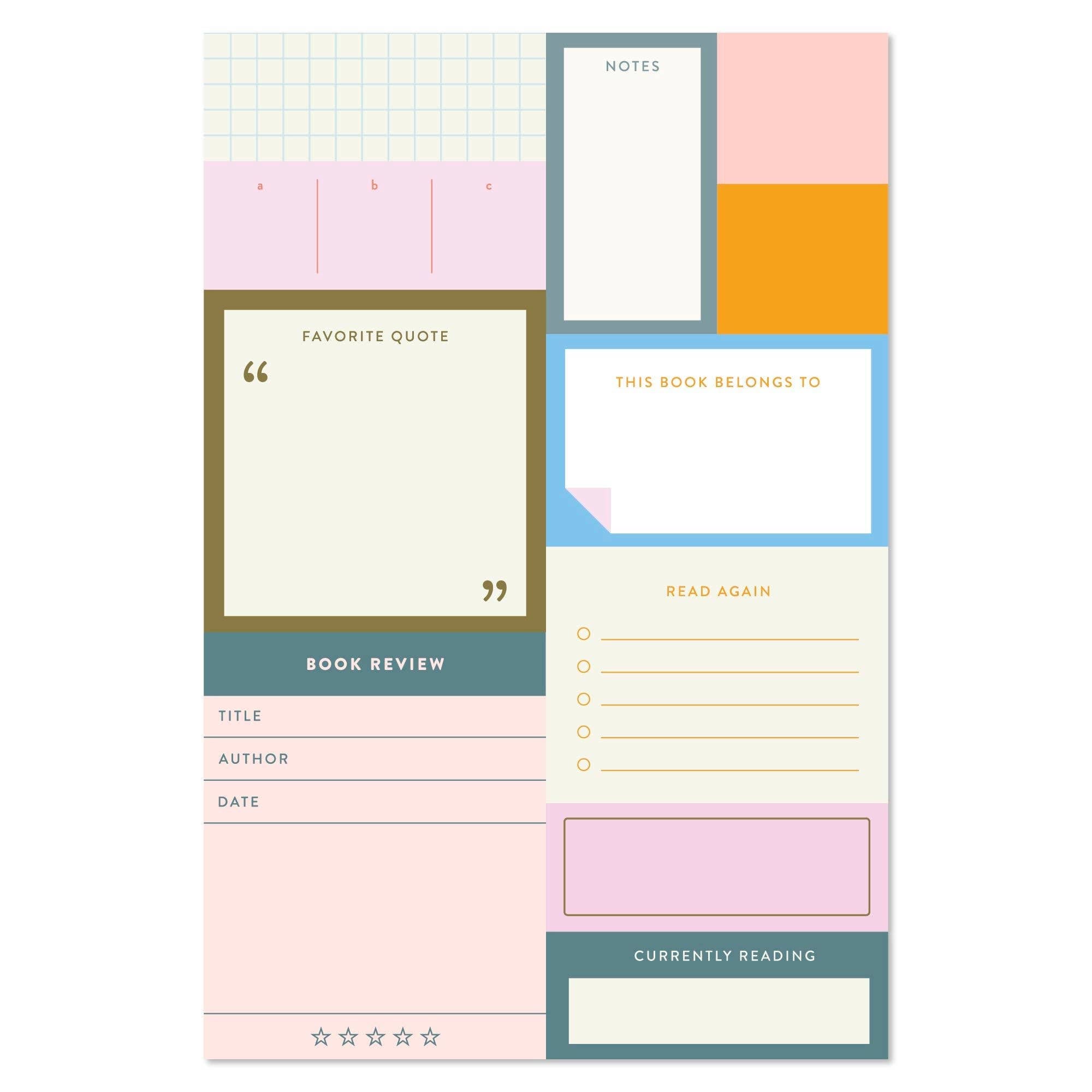 Sticky Notepads | Reader Edition Set