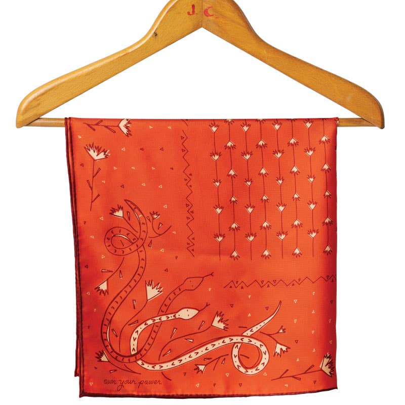 Own Your Power' | Silk Scarf