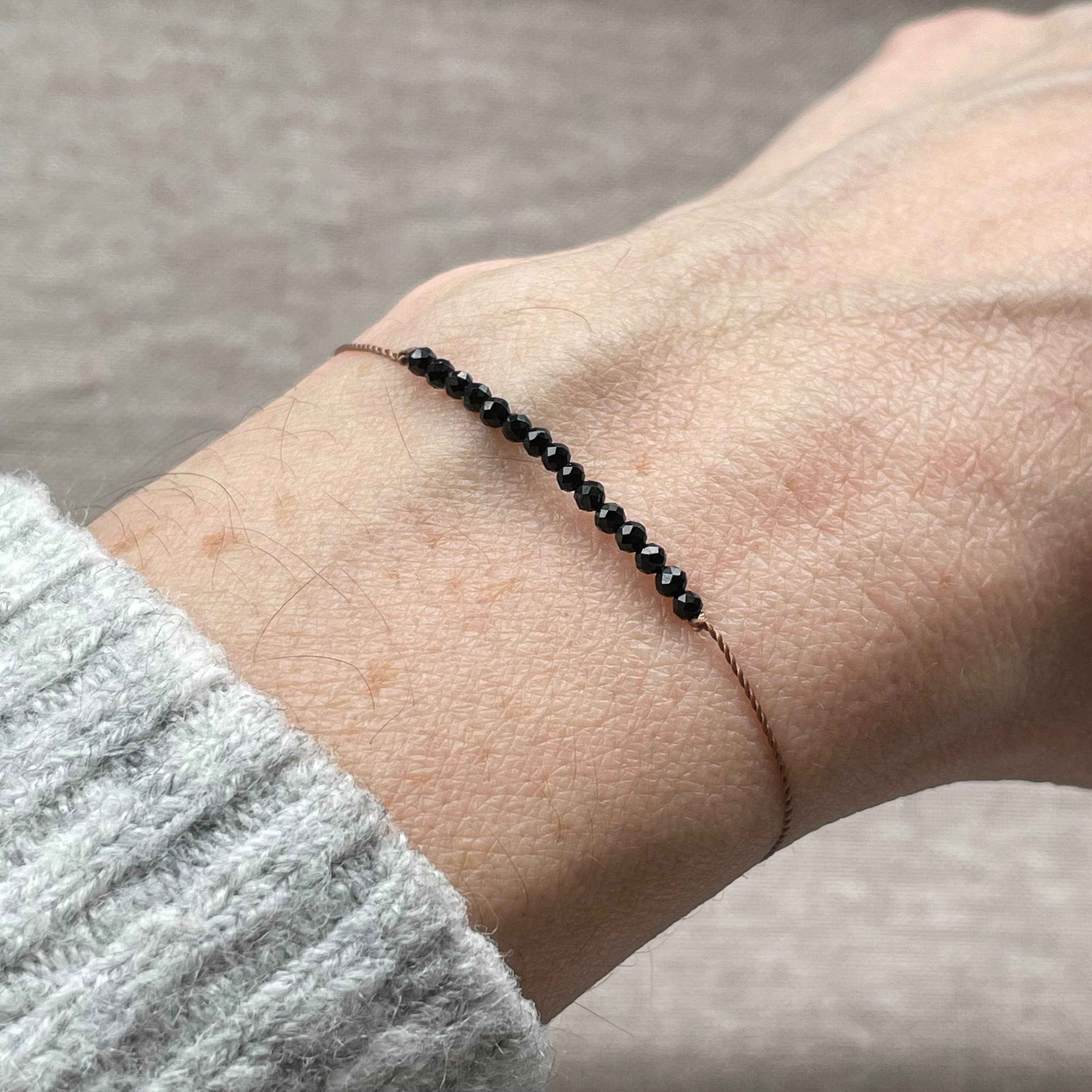 Black Spinel Bracelet | Hope