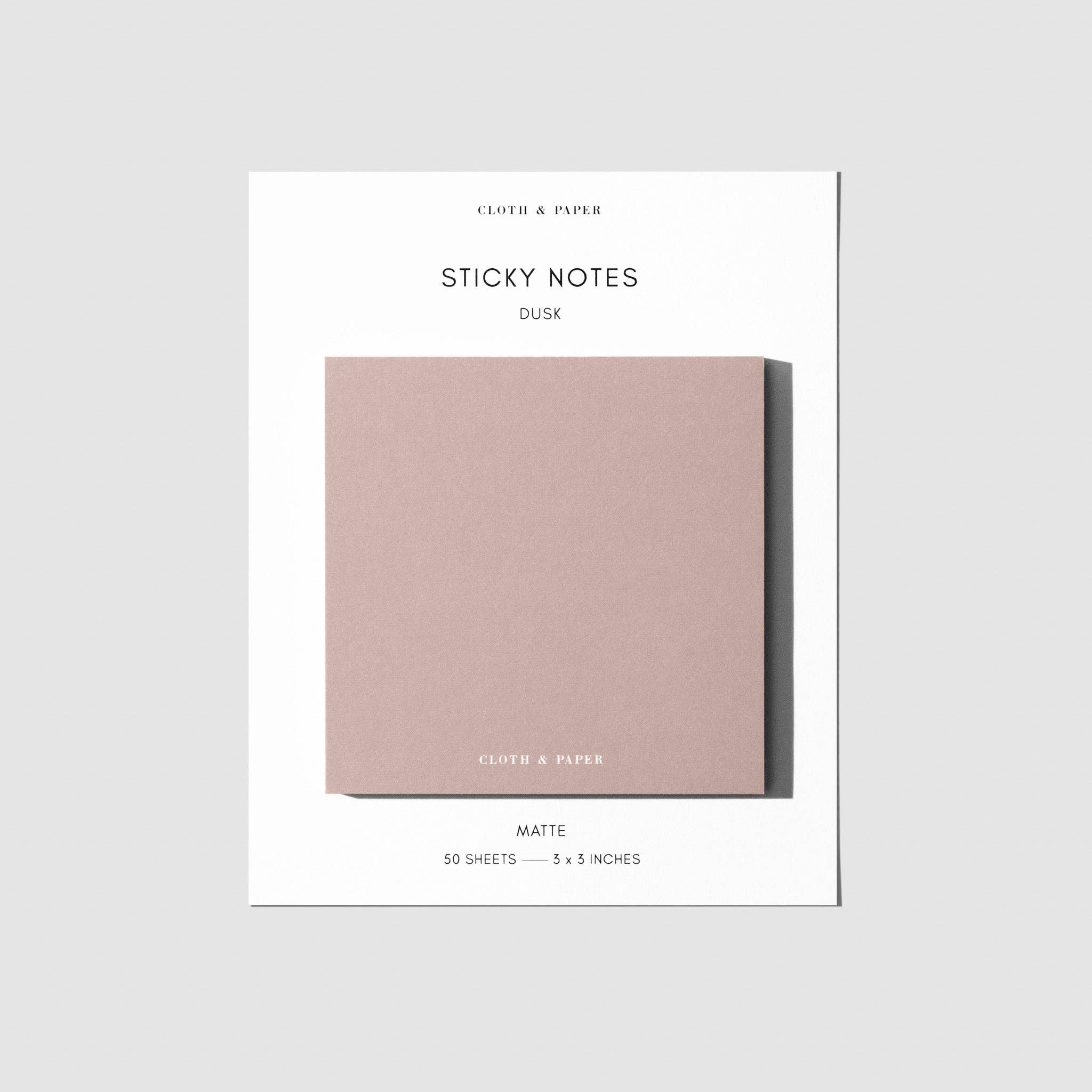 Note Neutrality Sticky Notes | Dusk