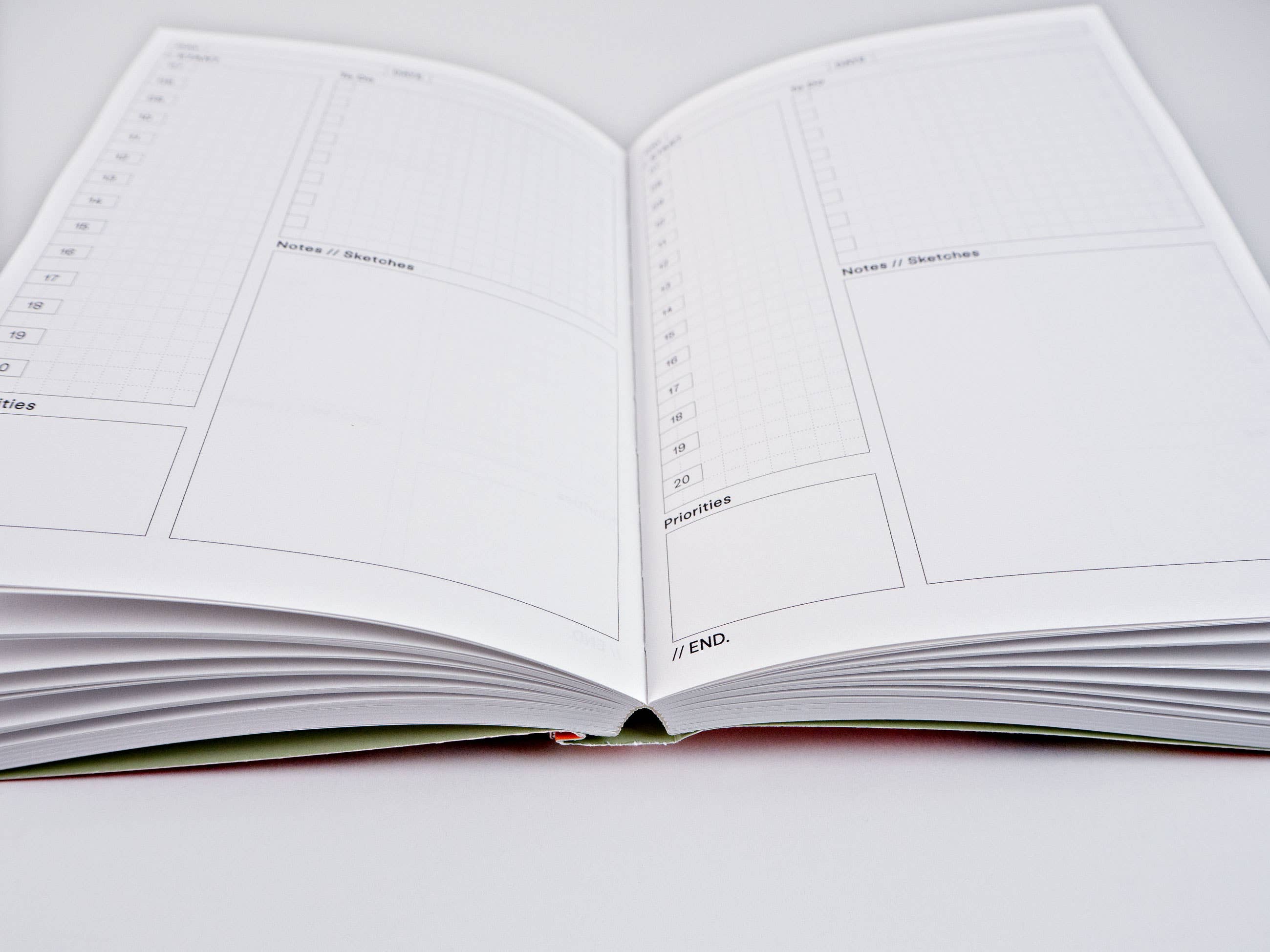 Bookends No. 1 Daily Planner Book