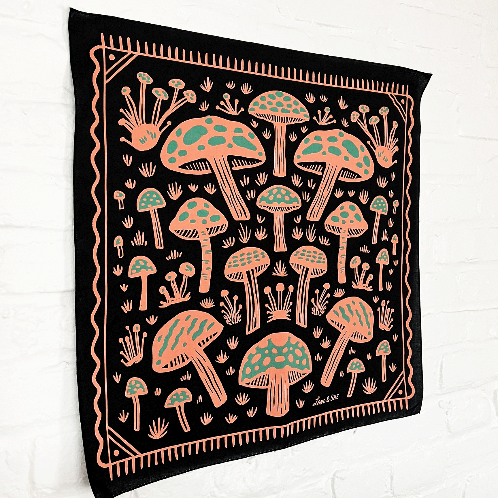 Field of Mushrooms | Bandana