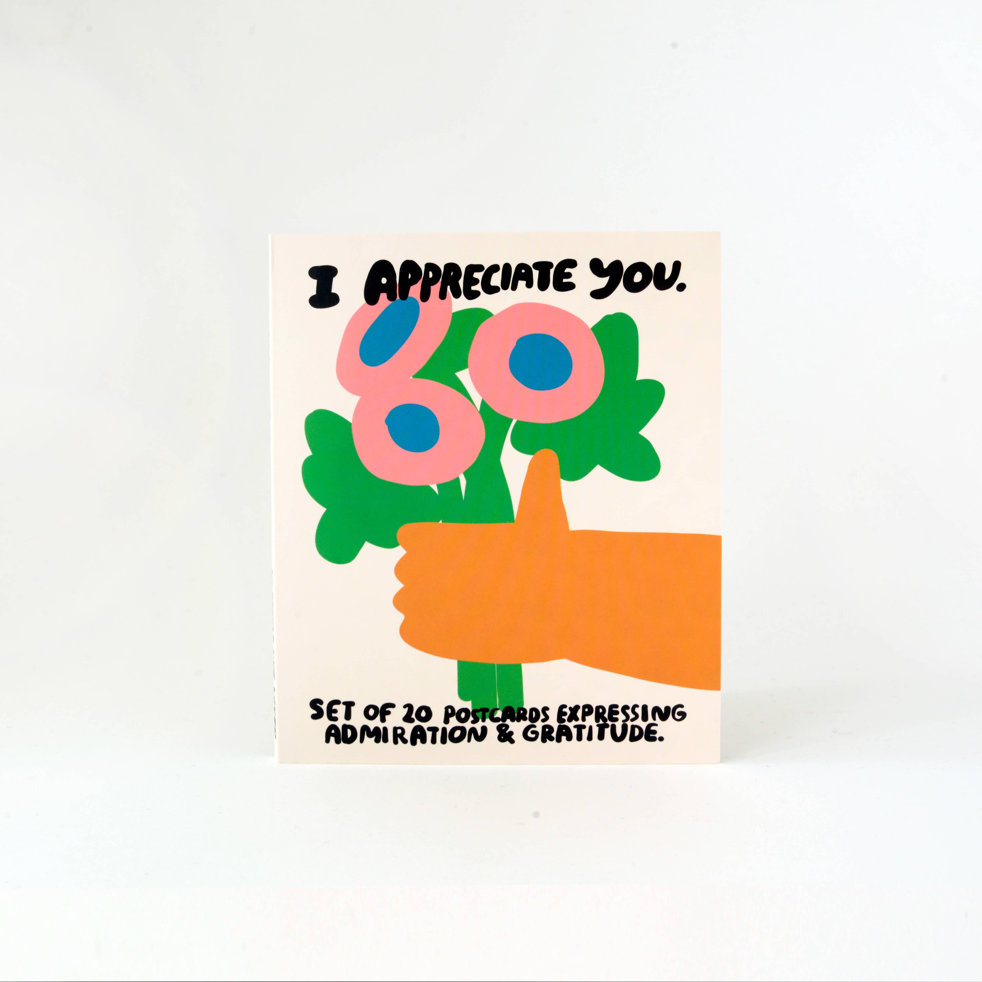 I Appreciate You | Postcard Deck