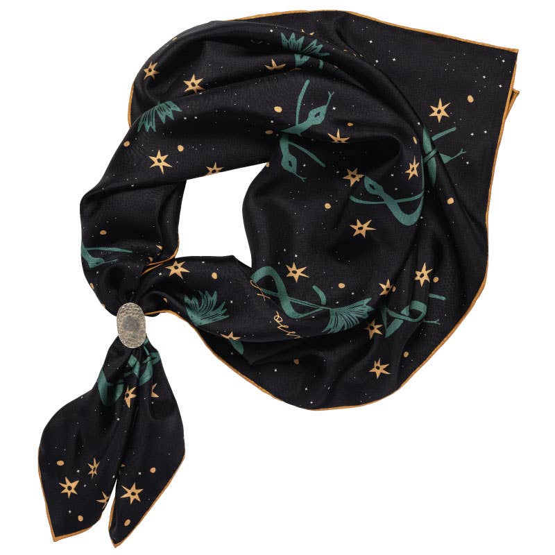 Lasso The Stars | Silk Scarf