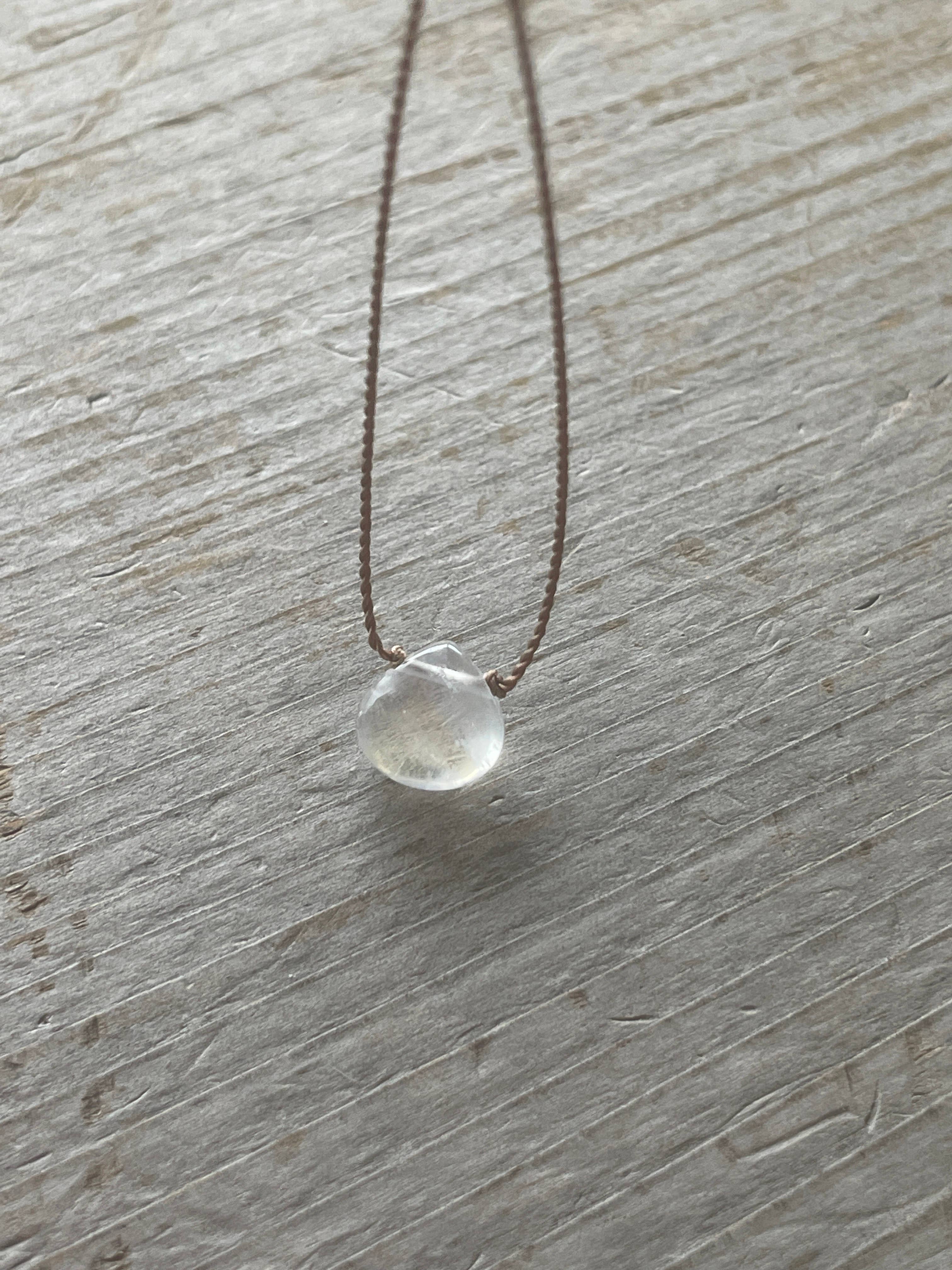 Rainbow Moonstone Necklace | New Beginnings