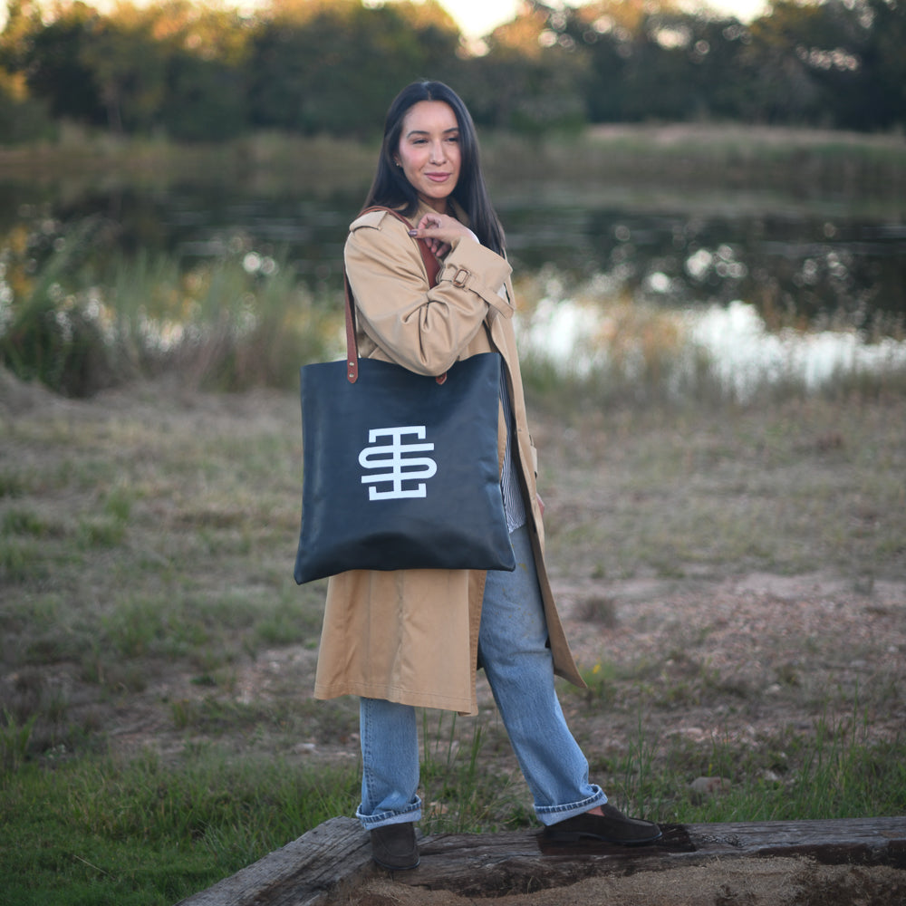 Stash Logo Tote | Atlantis