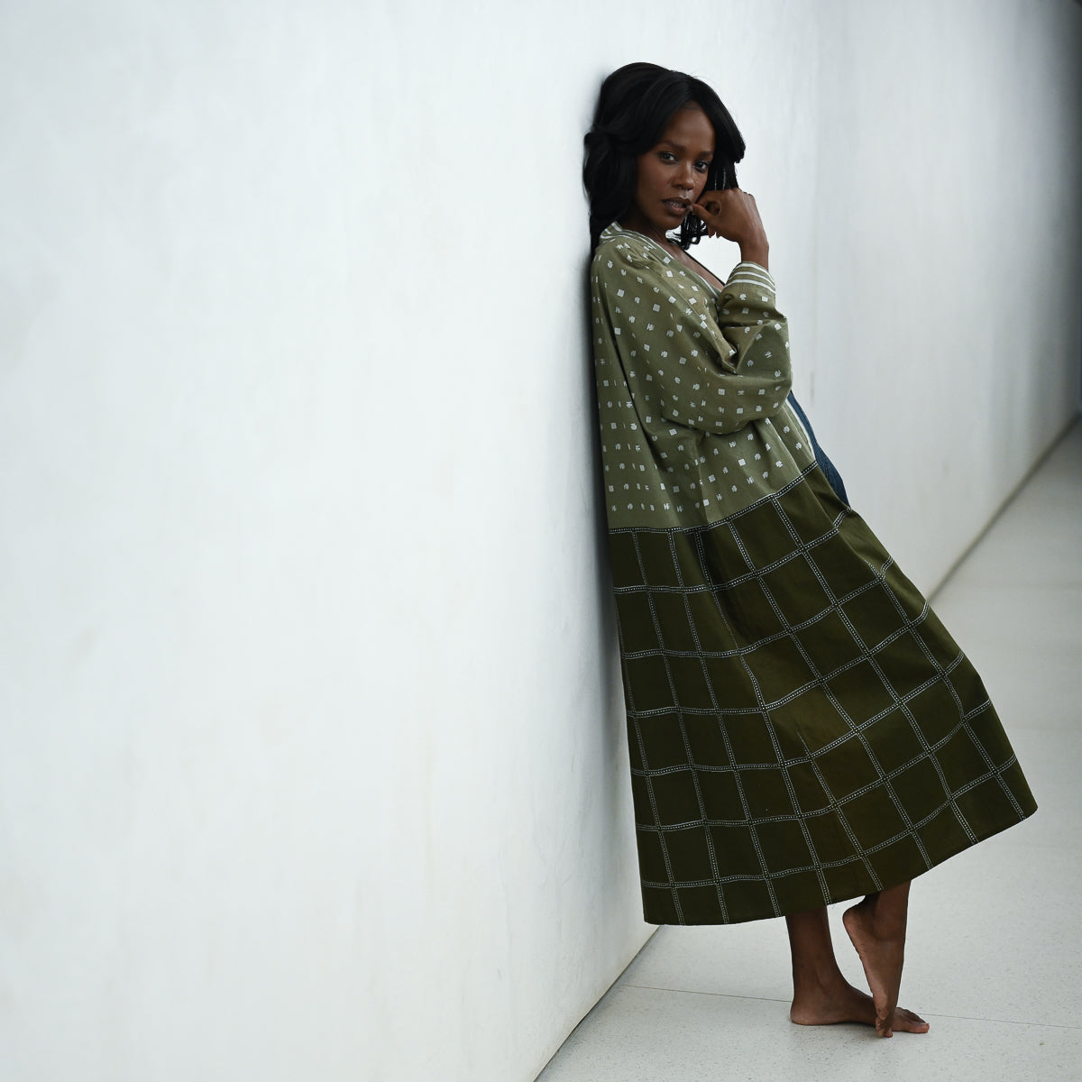 Mountain Green Kimono