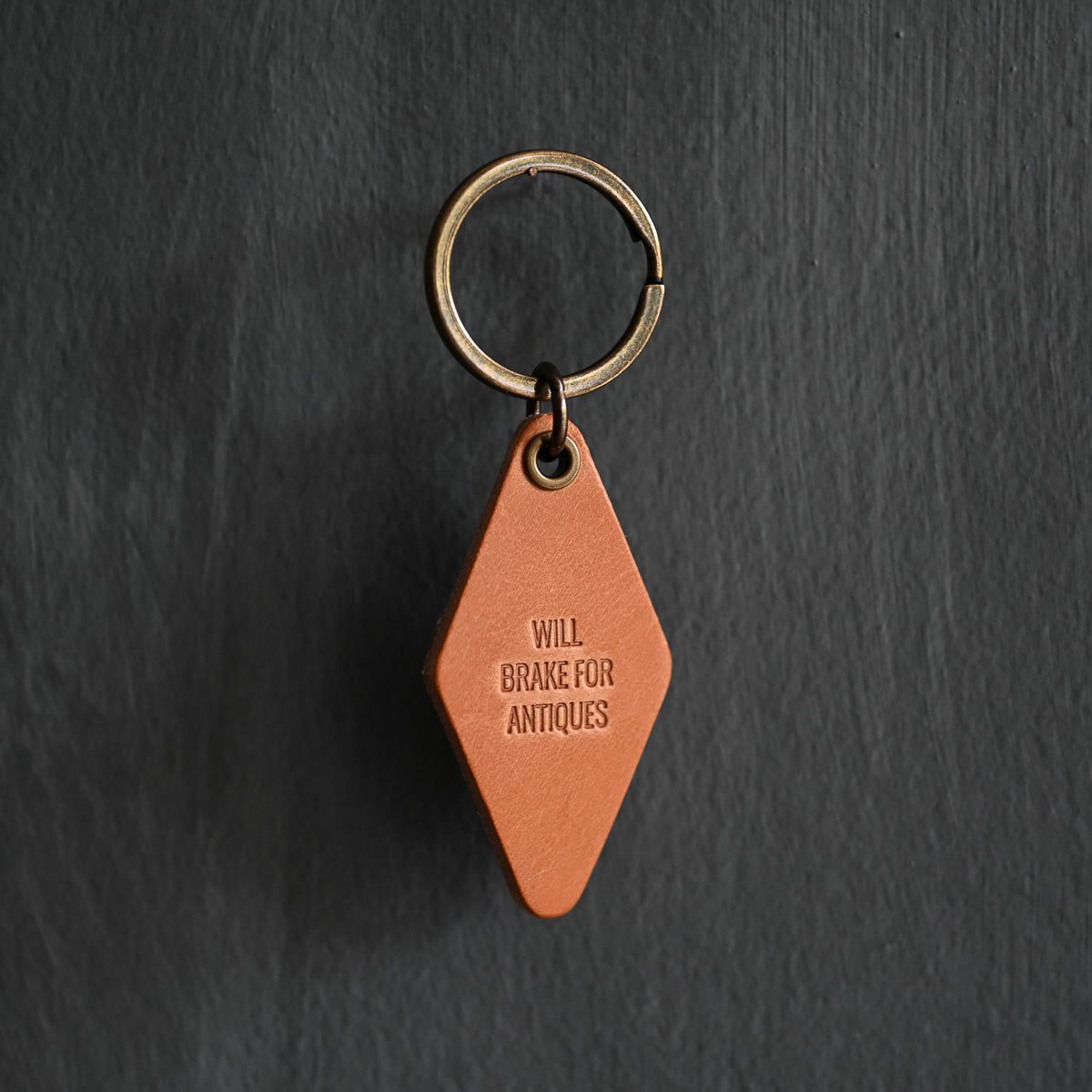 Hotel Keychain | Will Brake for Antiques