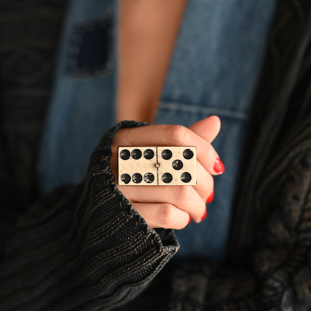 Brass Domino Ring | 9/10