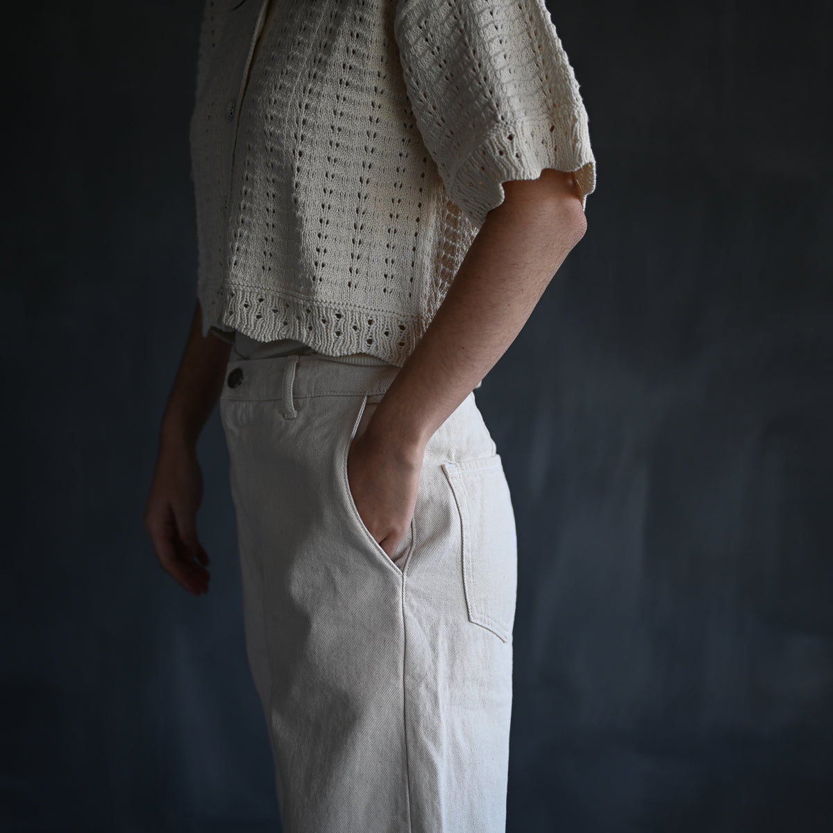 Pilon Trouser | Cream