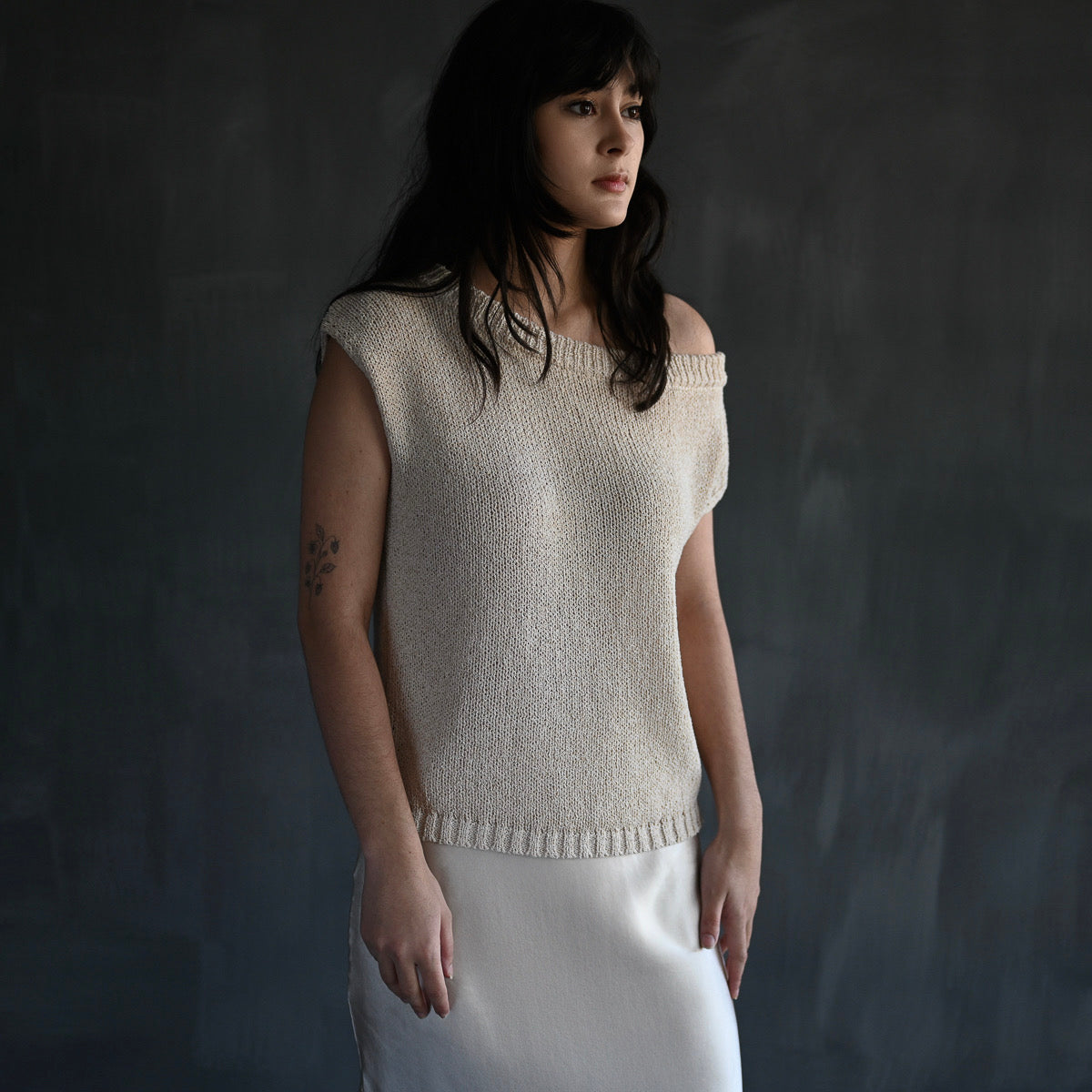 Laiana Off-The-Shoulder Top | Oatmeal