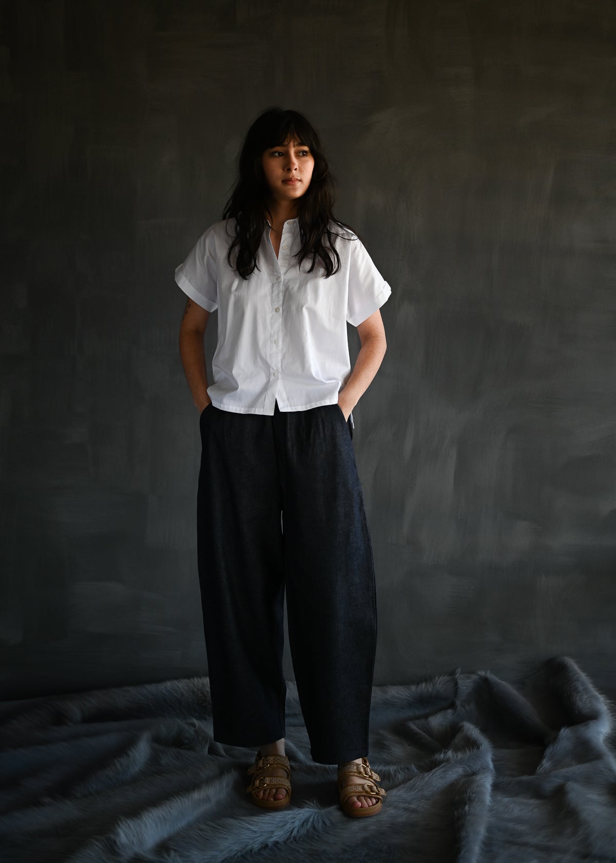 Barrel Leg Denim | Indigo