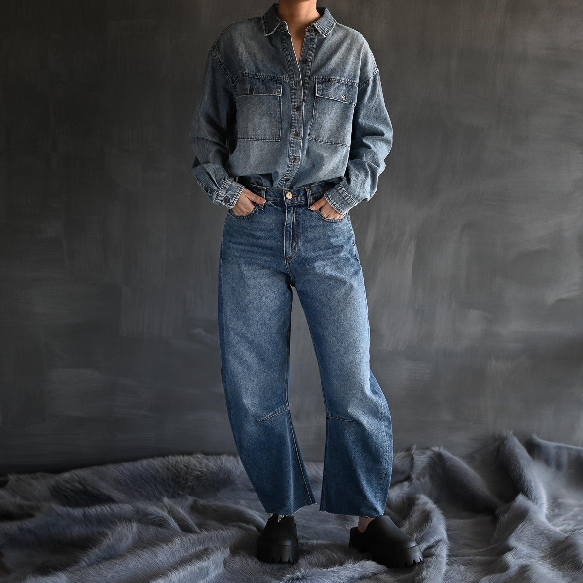 Women's Pilon Japanese Denim Pant | Berlin Blue