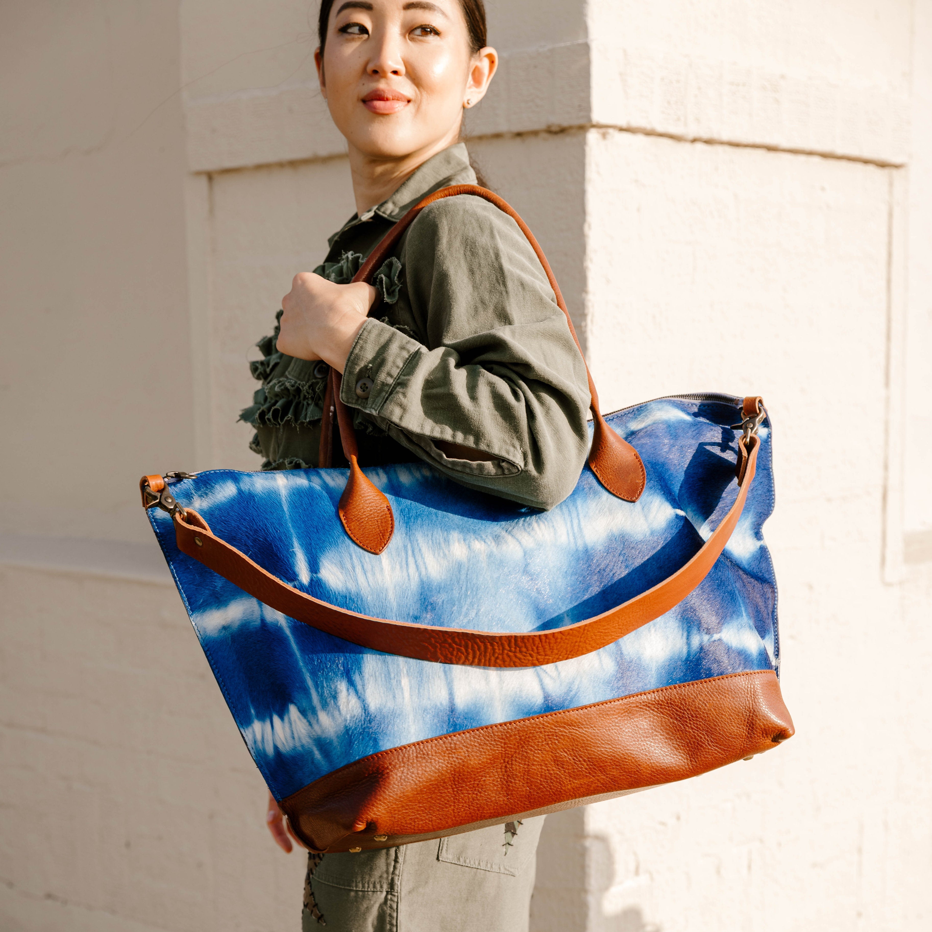 Loire LE | Shibori Hair Hide