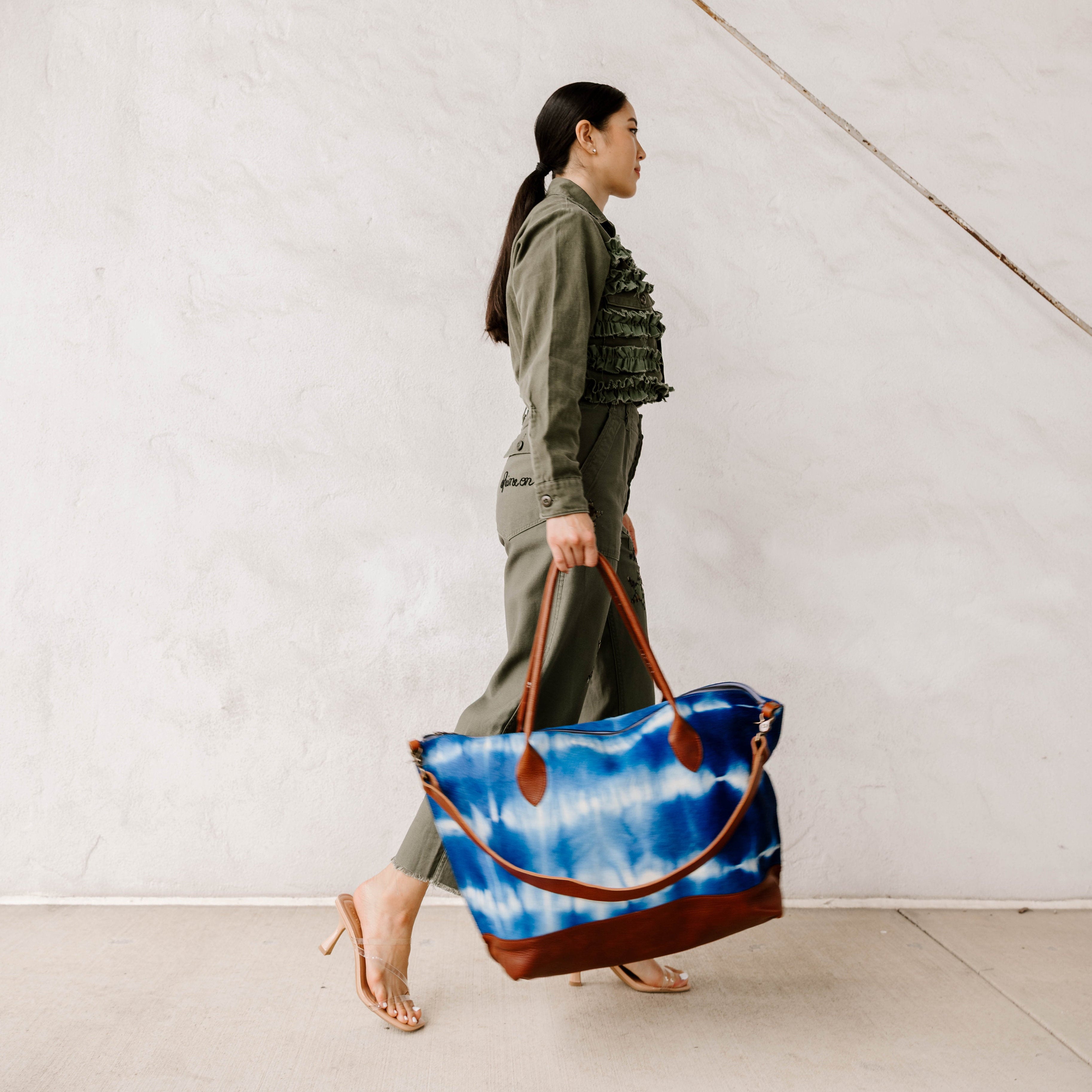 Loire LE | Shibori Hair Hide