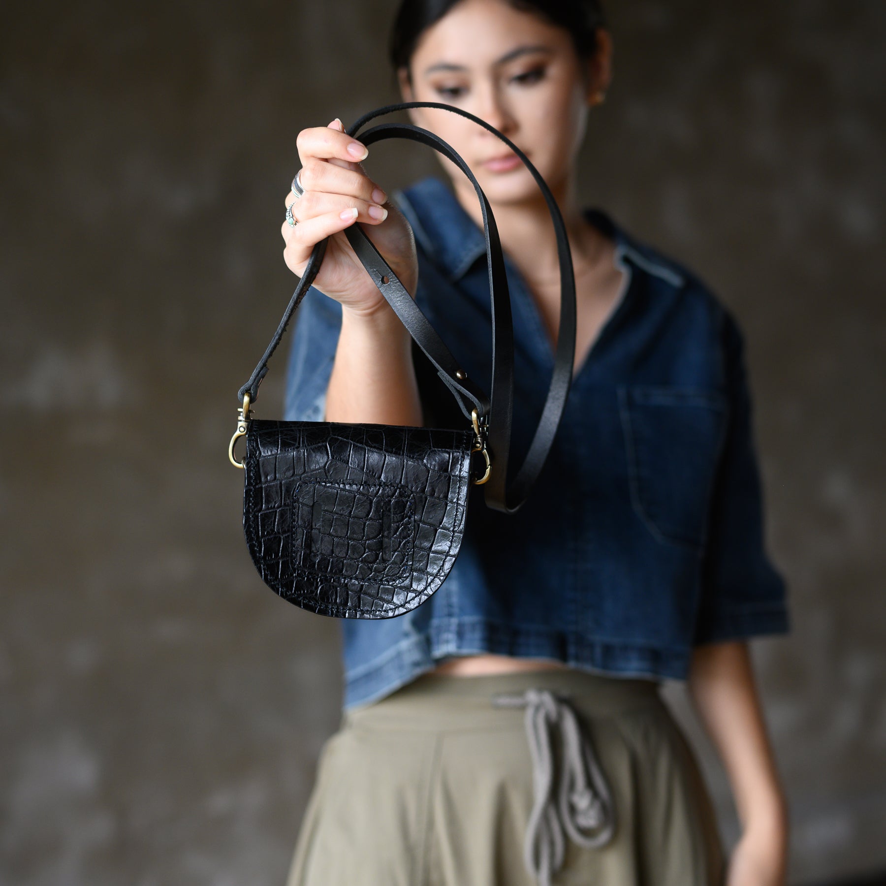 Nash Micro | Midnight Croc