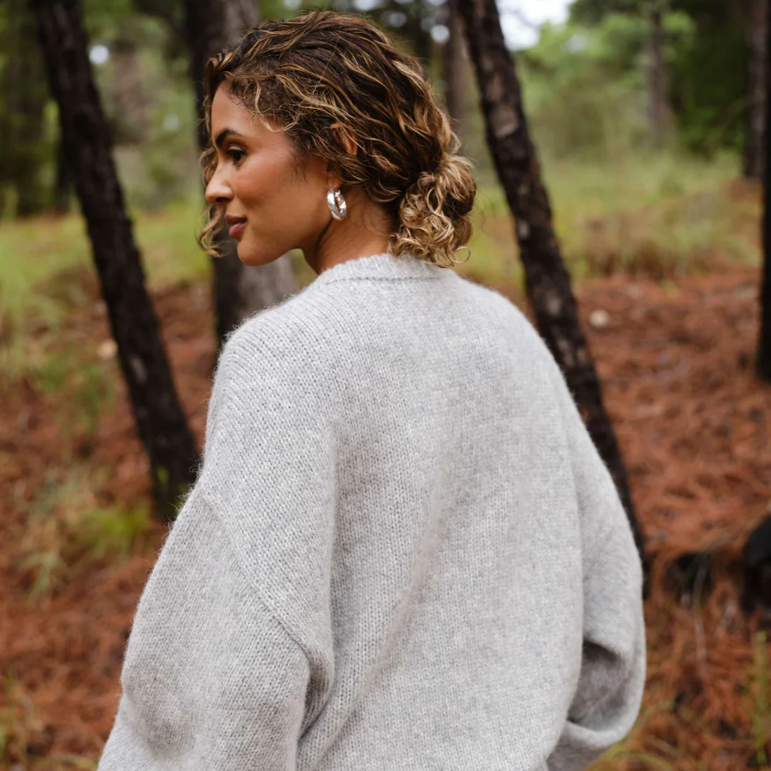 Boyfriend Sweater | Heather Gray