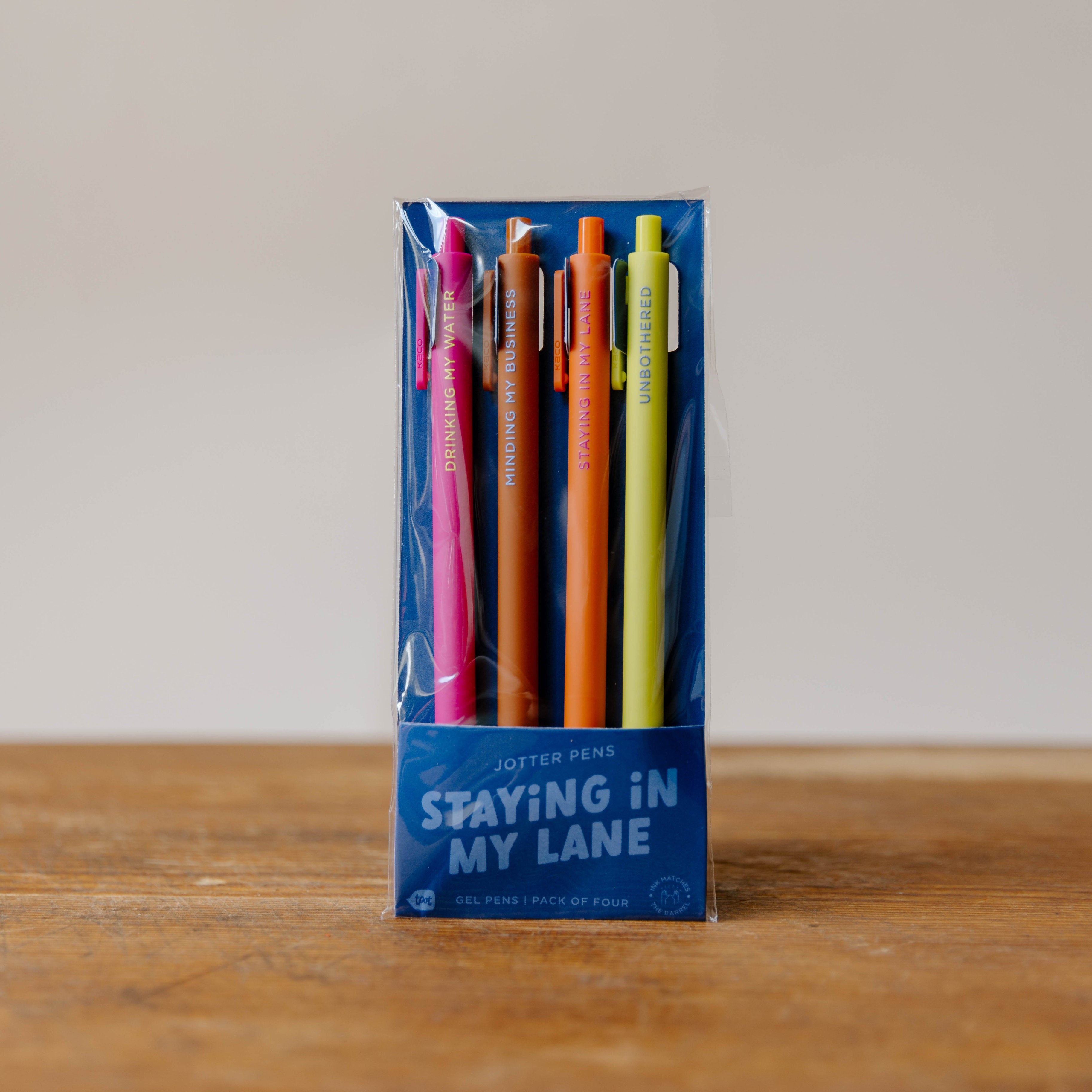 Jotter Pens | Staying In My Lane