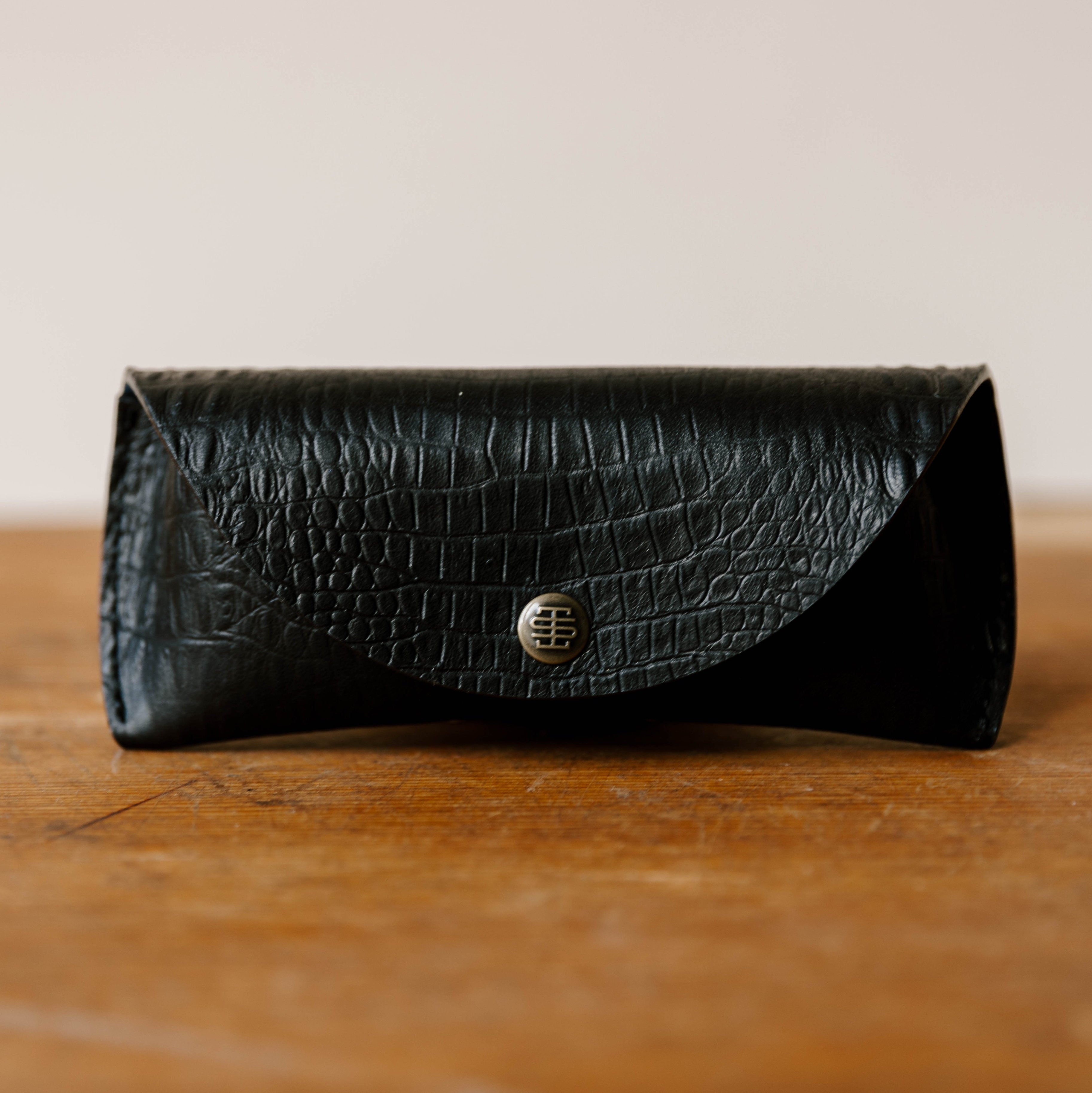 Caprock Case | Micro Black Croc