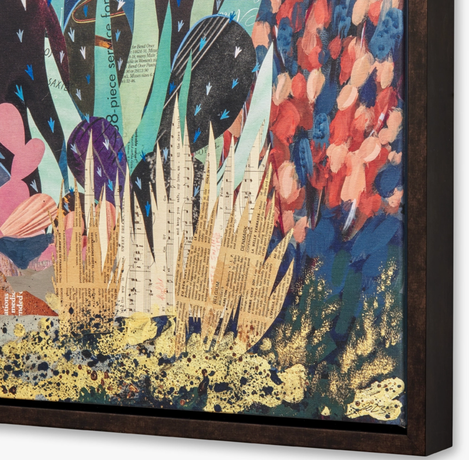 Burro Country - Limited Edition Framed Canvas