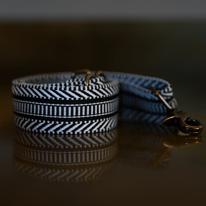 York Strap | Vintage Guitar Black/White