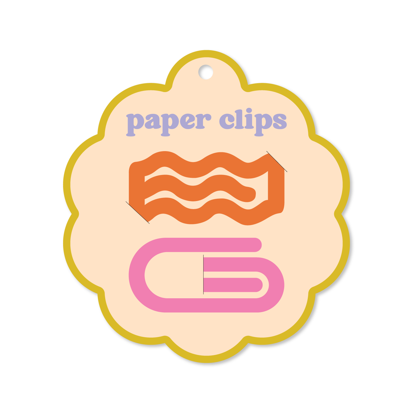 Paper Clips Bookmarks