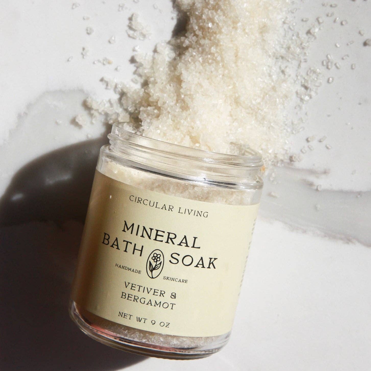 Mineral Bath Soak | Vetiver & Bergamot