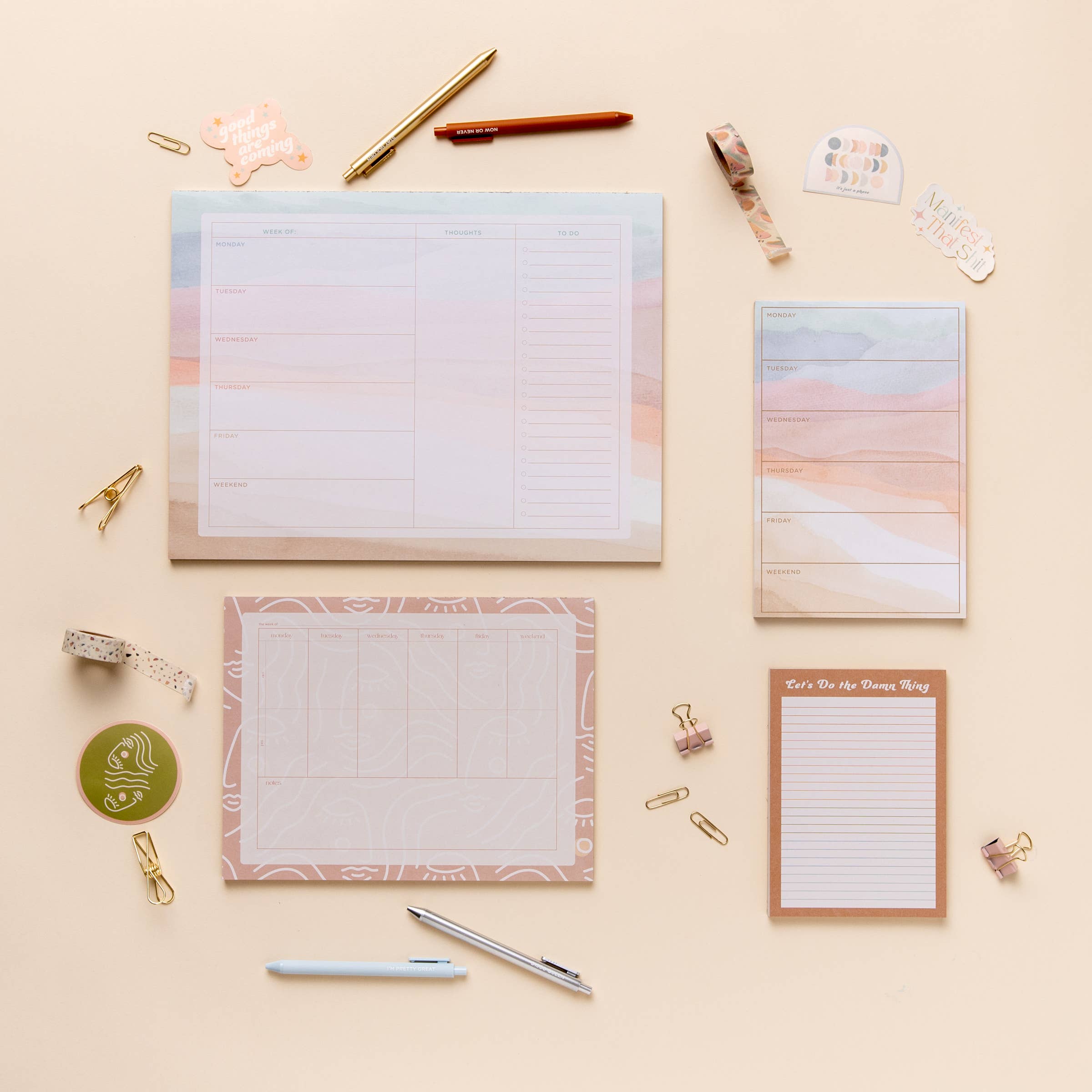 Tearaway Notepads | Let's Do The Damn Thing