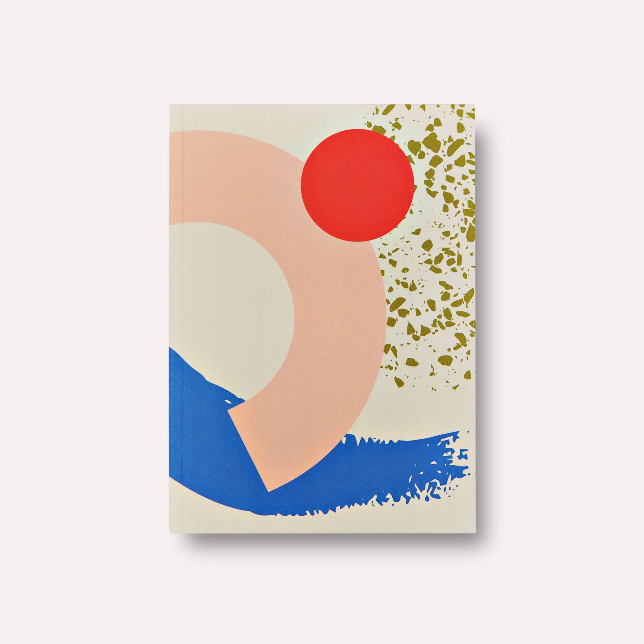Memphis Brush Lay Flat Notebook