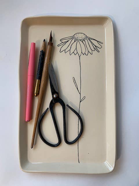 Ceramic Tray | Daisy