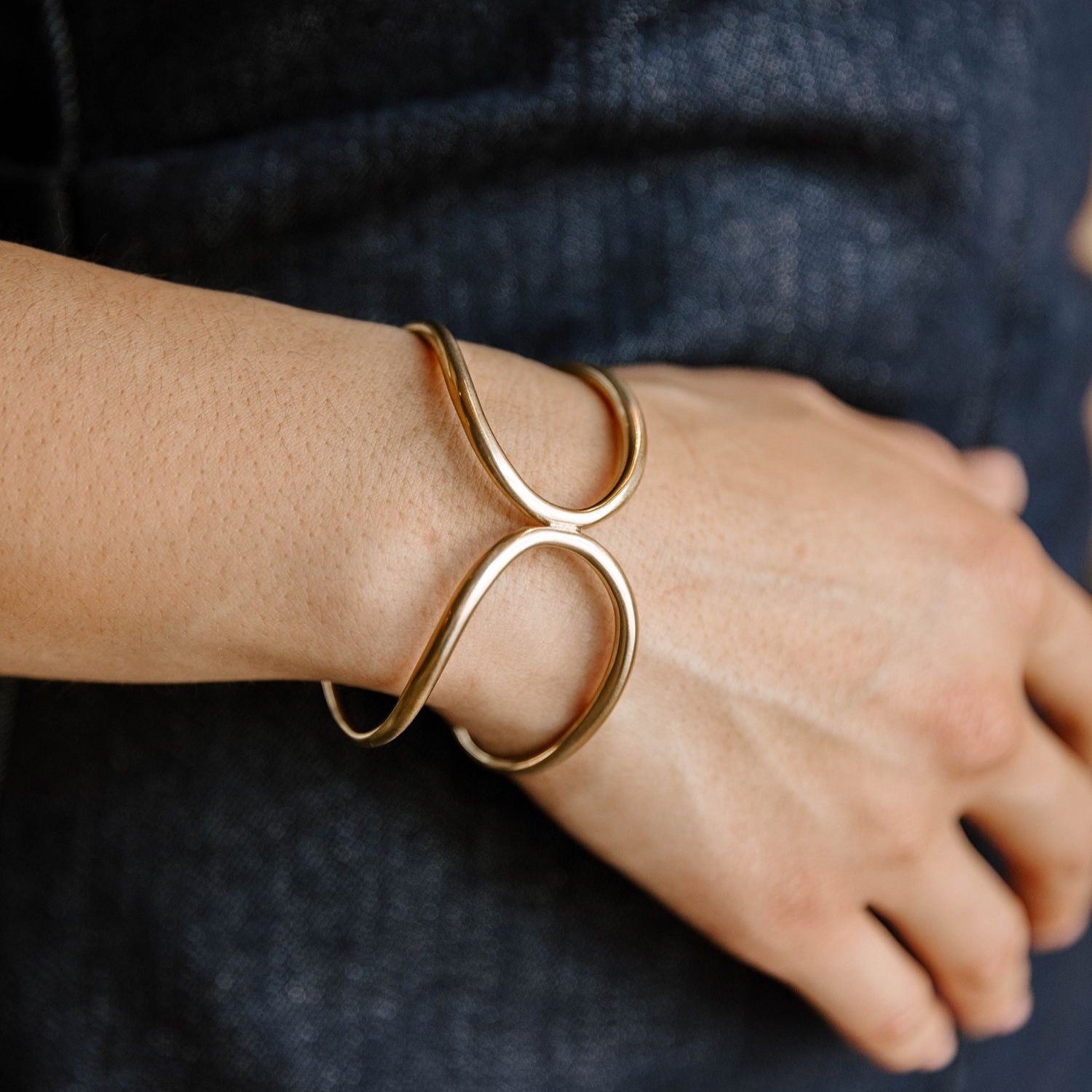 Cinture Balance Cuff | Brass