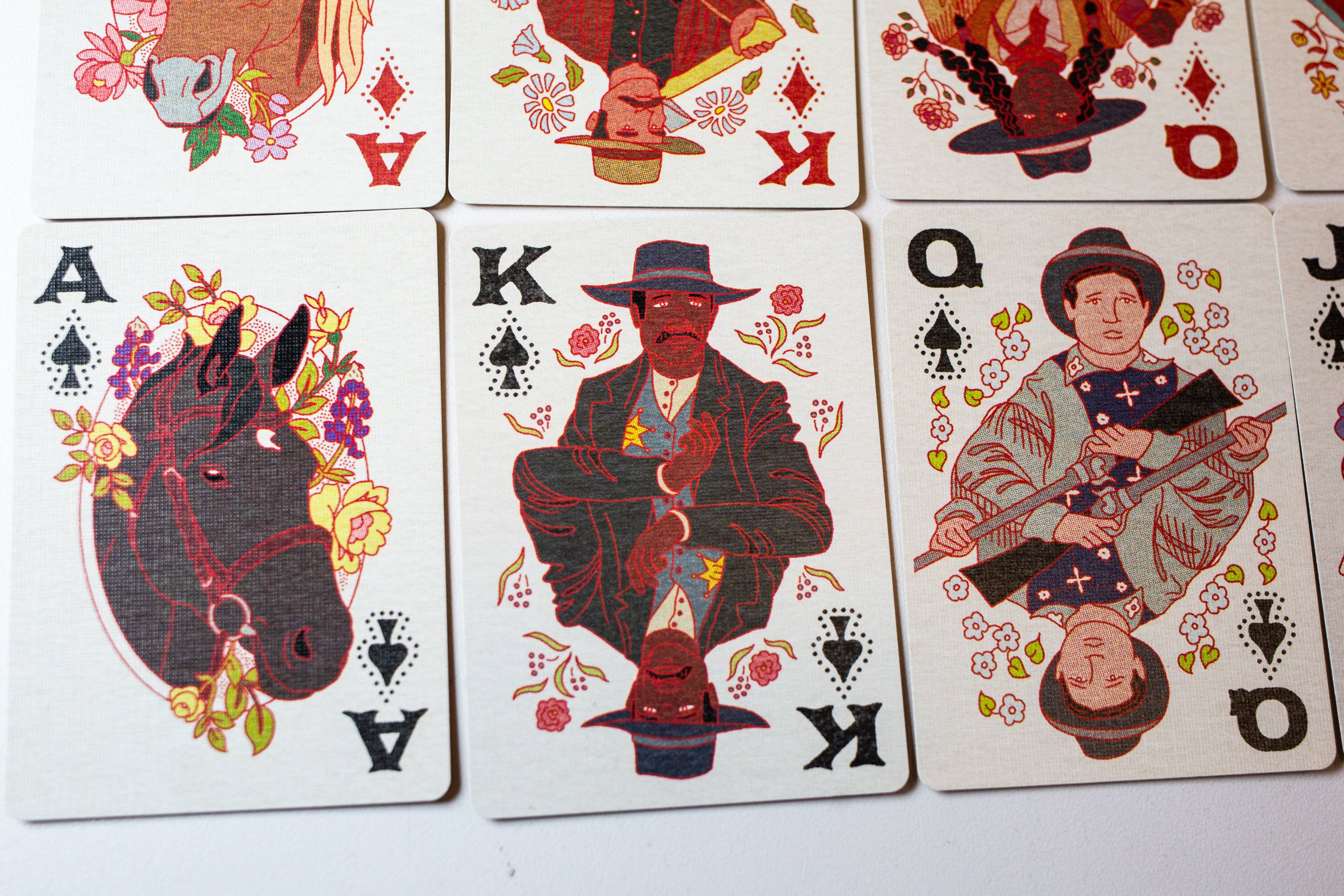 Cowboys in a Tin Playing Cards Set