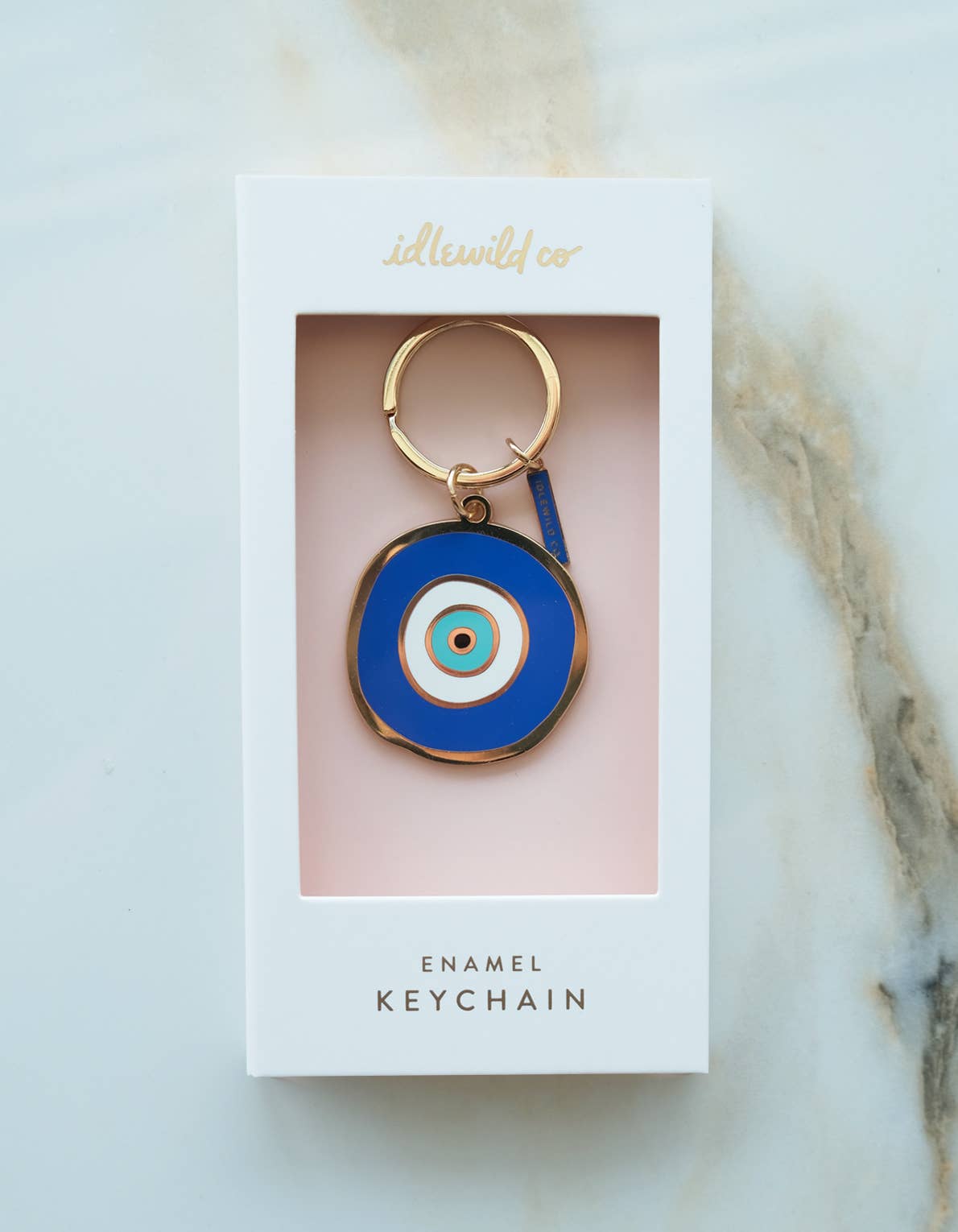 Enamel Keychain | Evil Eye