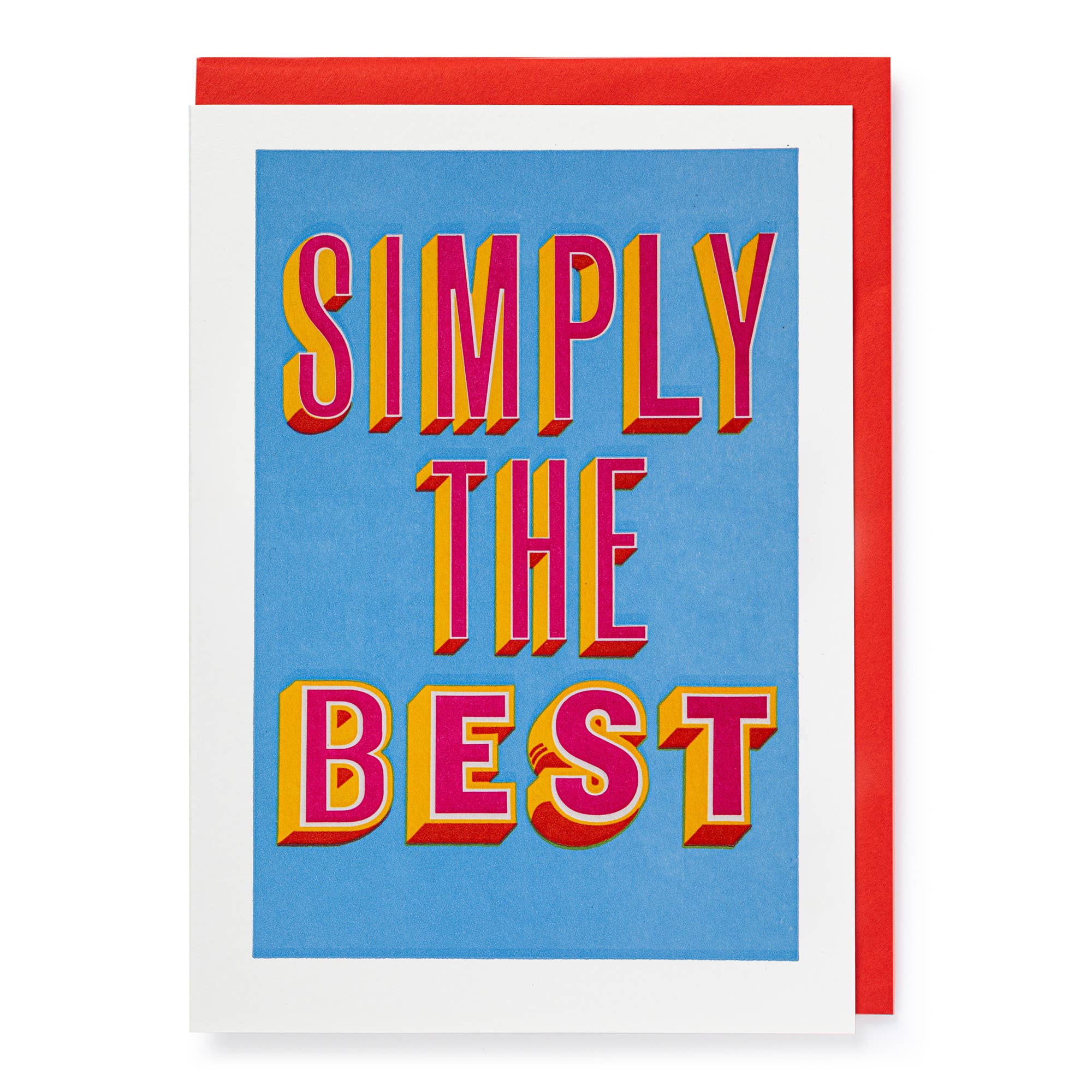 Simply The Best | Greeting Card