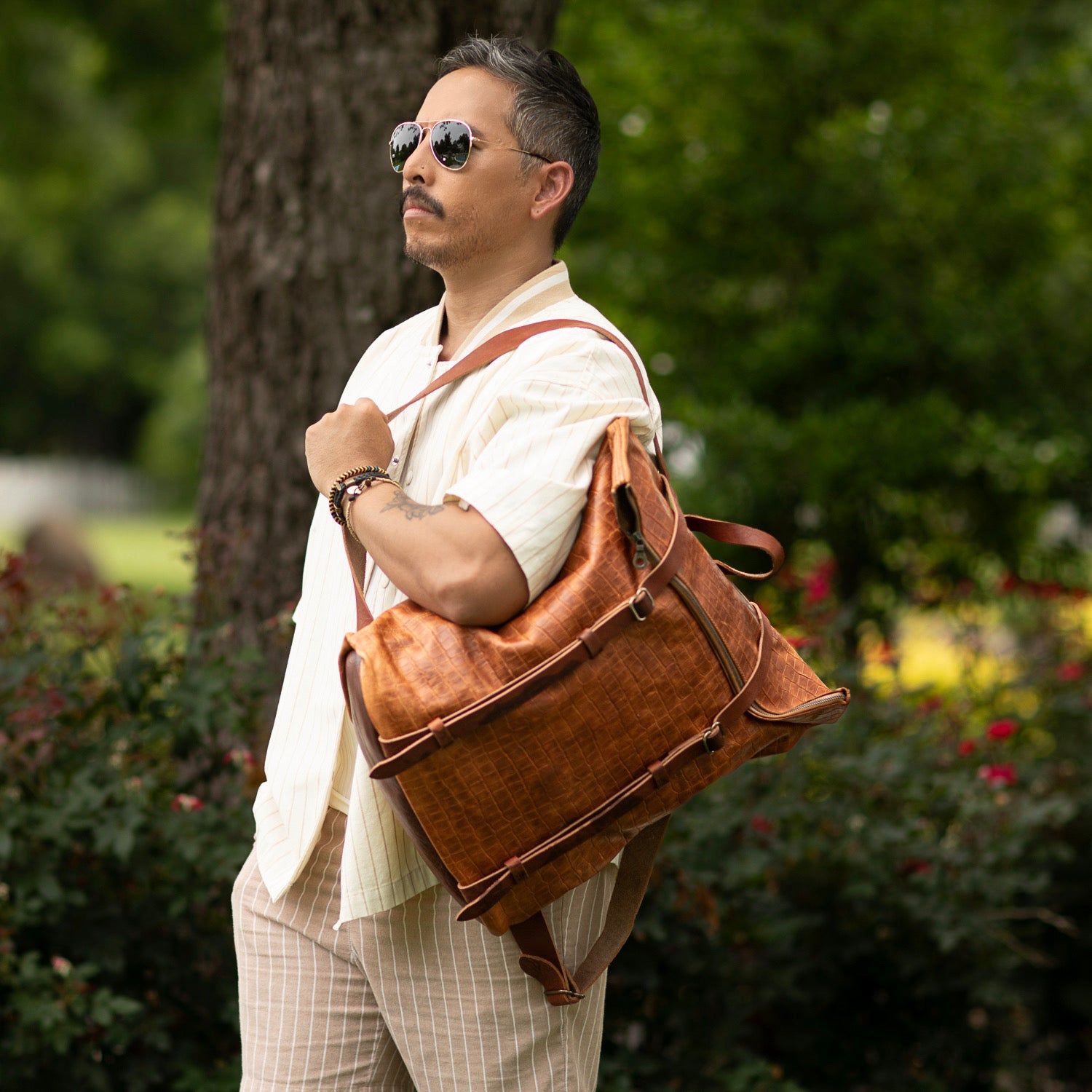 Kayak Pack | Luxe Whiskey Croc