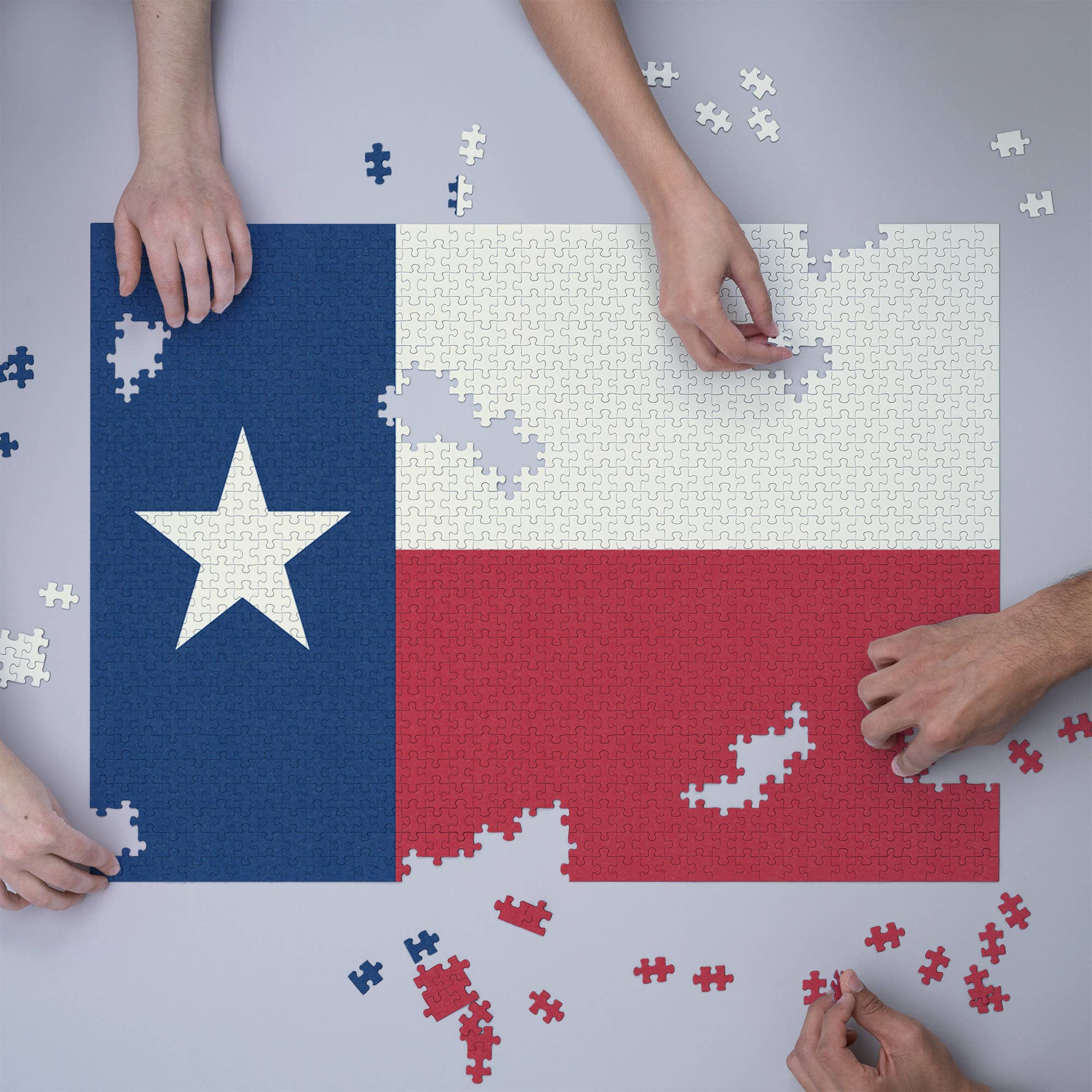 Texas Flag Puzzle